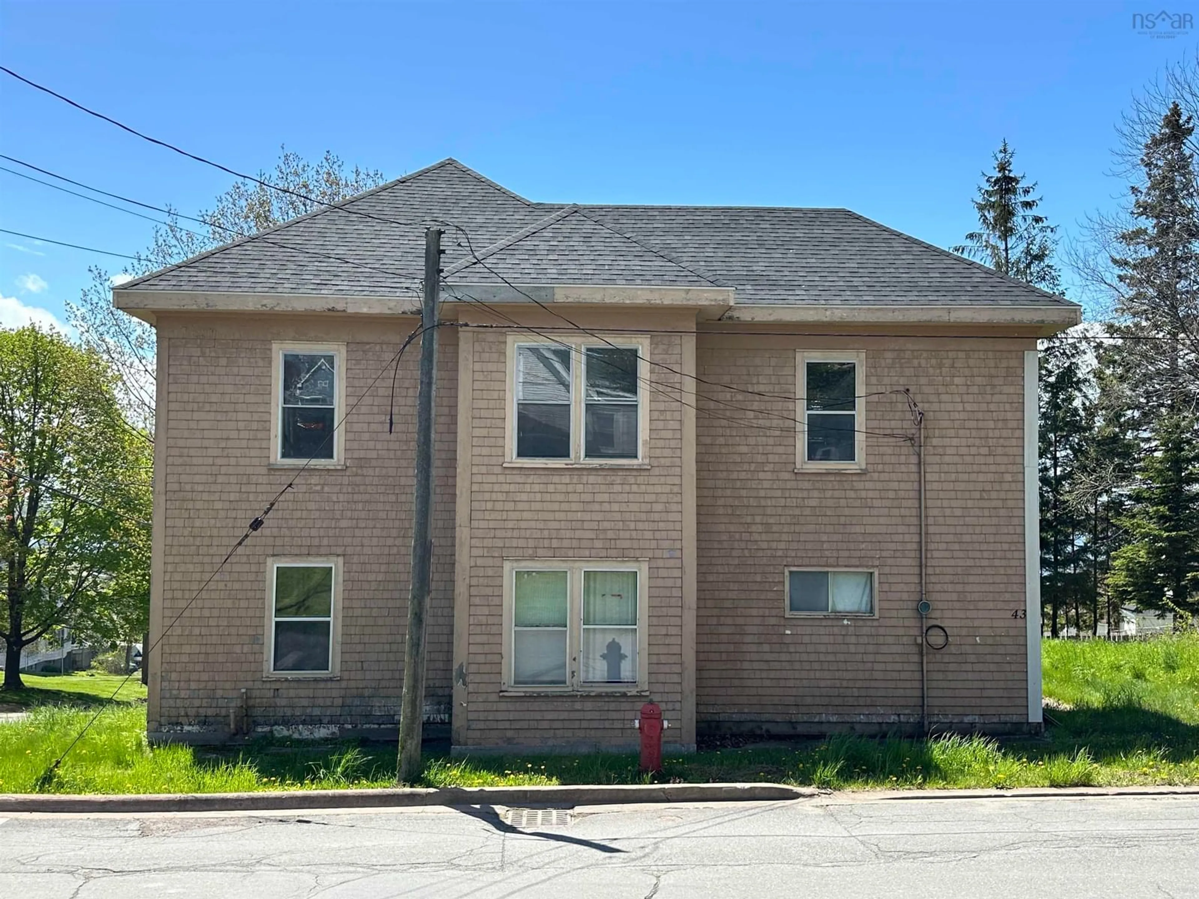 Home with brick exterior material, building for 43 High St, Pictou Nova Scotia B0K 1H0