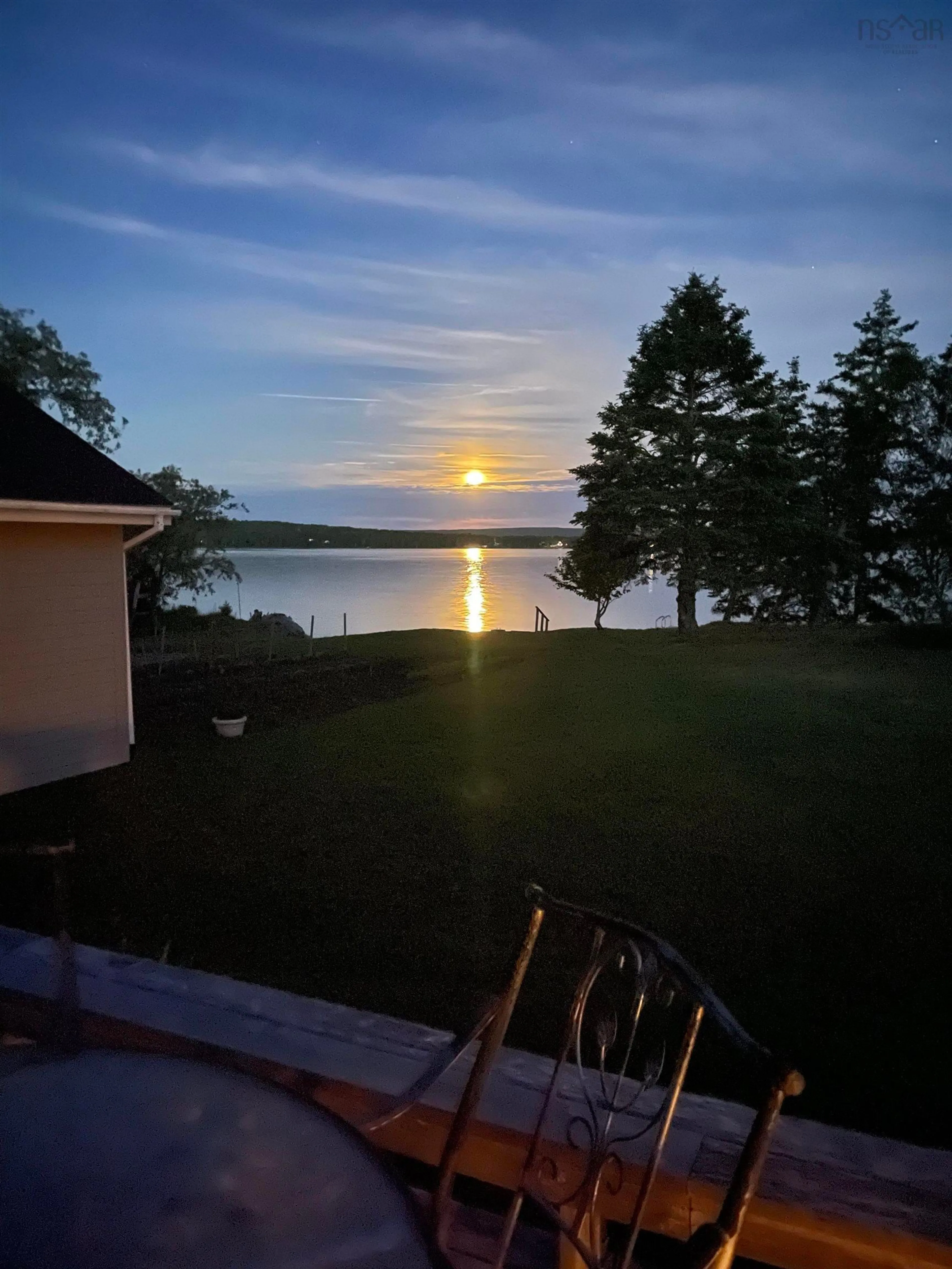 Patio, water/lake/river/ocean view for 9917 105 Hwy, Nyanza Nova Scotia B0E 1B0