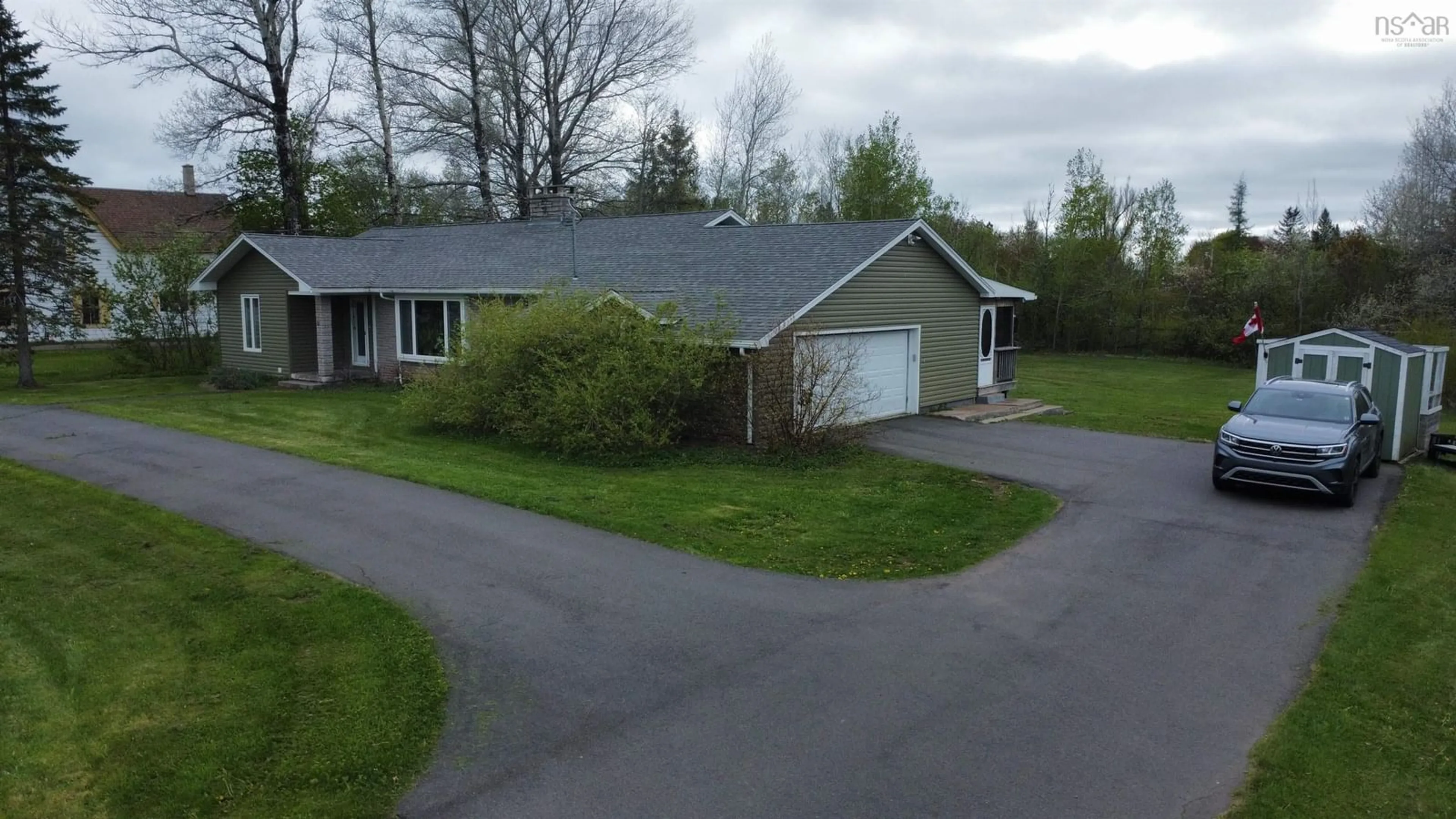 A pic from outside/outdoor area/front of a property/back of a property/a pic from drone, street for 21 Mcdougal St, Springhill Nova Scotia B0M 1X0