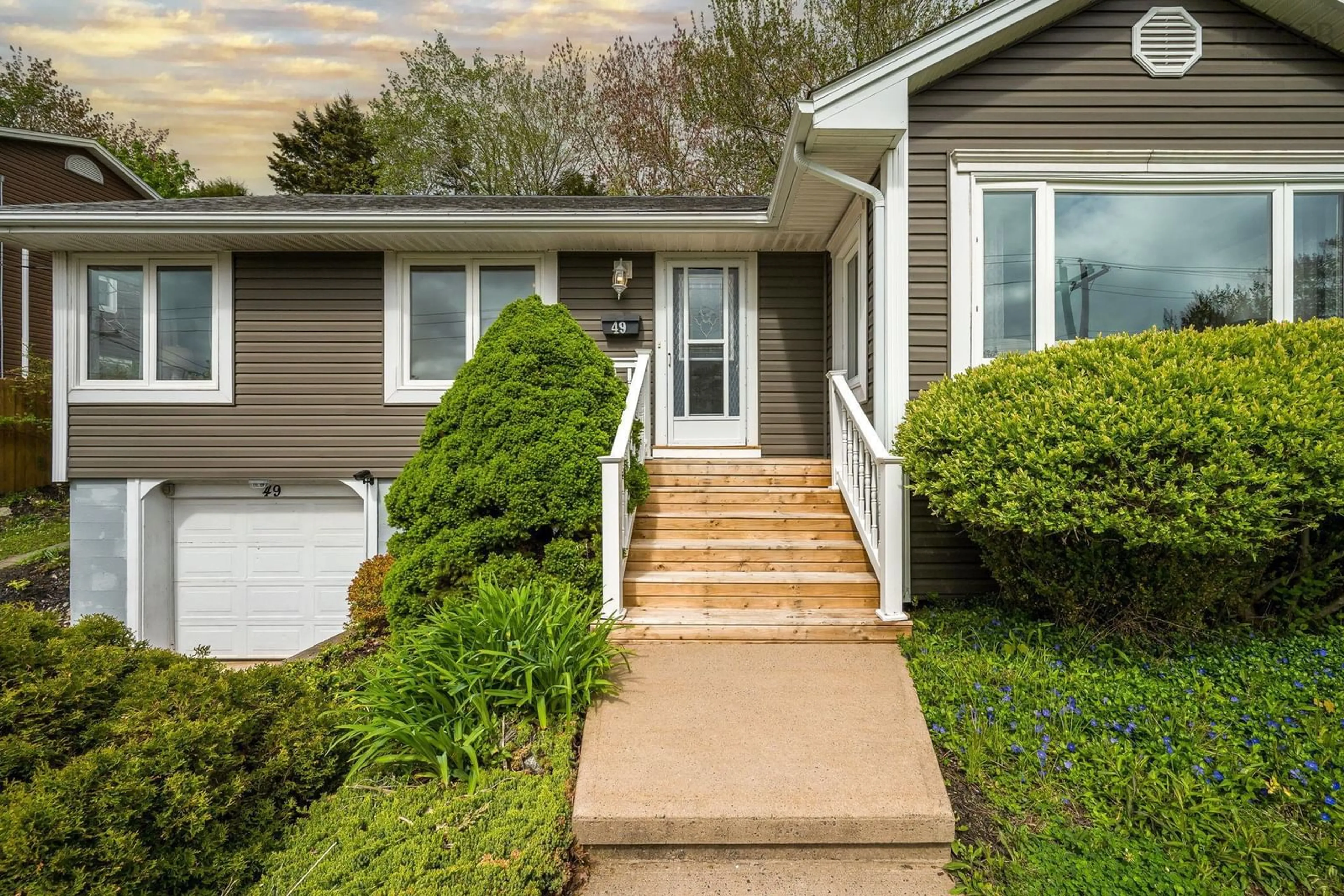 Home with vinyl exterior material, street for 49 Donaldson Ave, Halifax Nova Scotia B3M 3B4