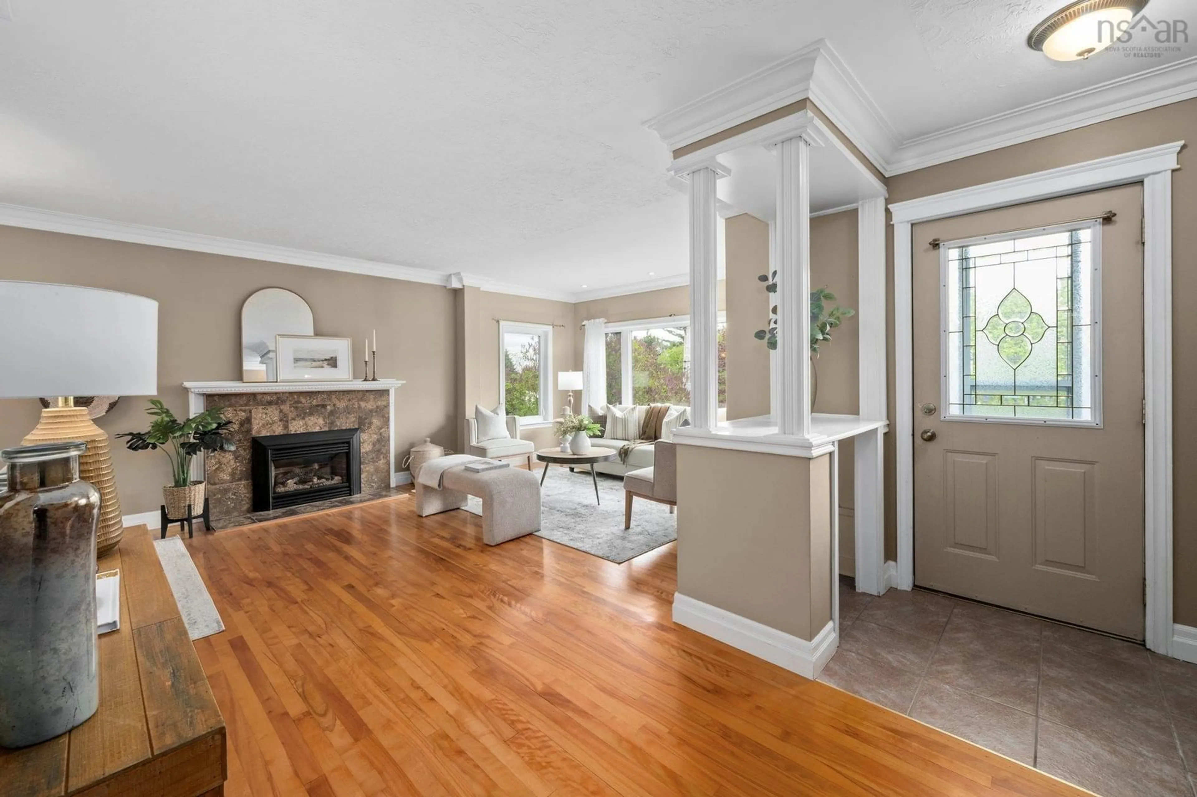 Living room with furniture, unknown for 49 Donaldson Ave, Halifax Nova Scotia B3M 3B4