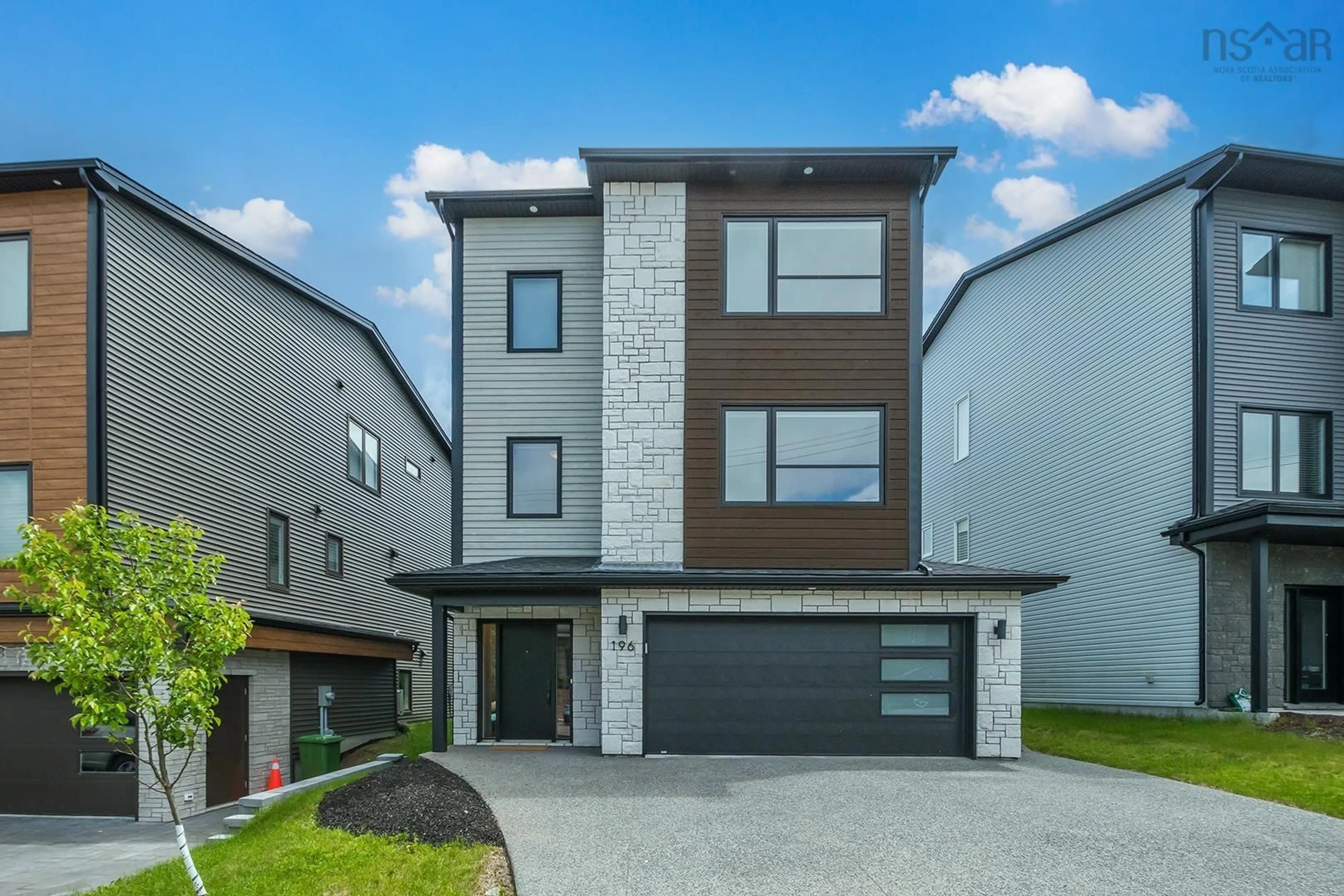 Home with brick exterior material, street for 196 Fleetview Dr, Halifax Nova Scotia B3M 0L8