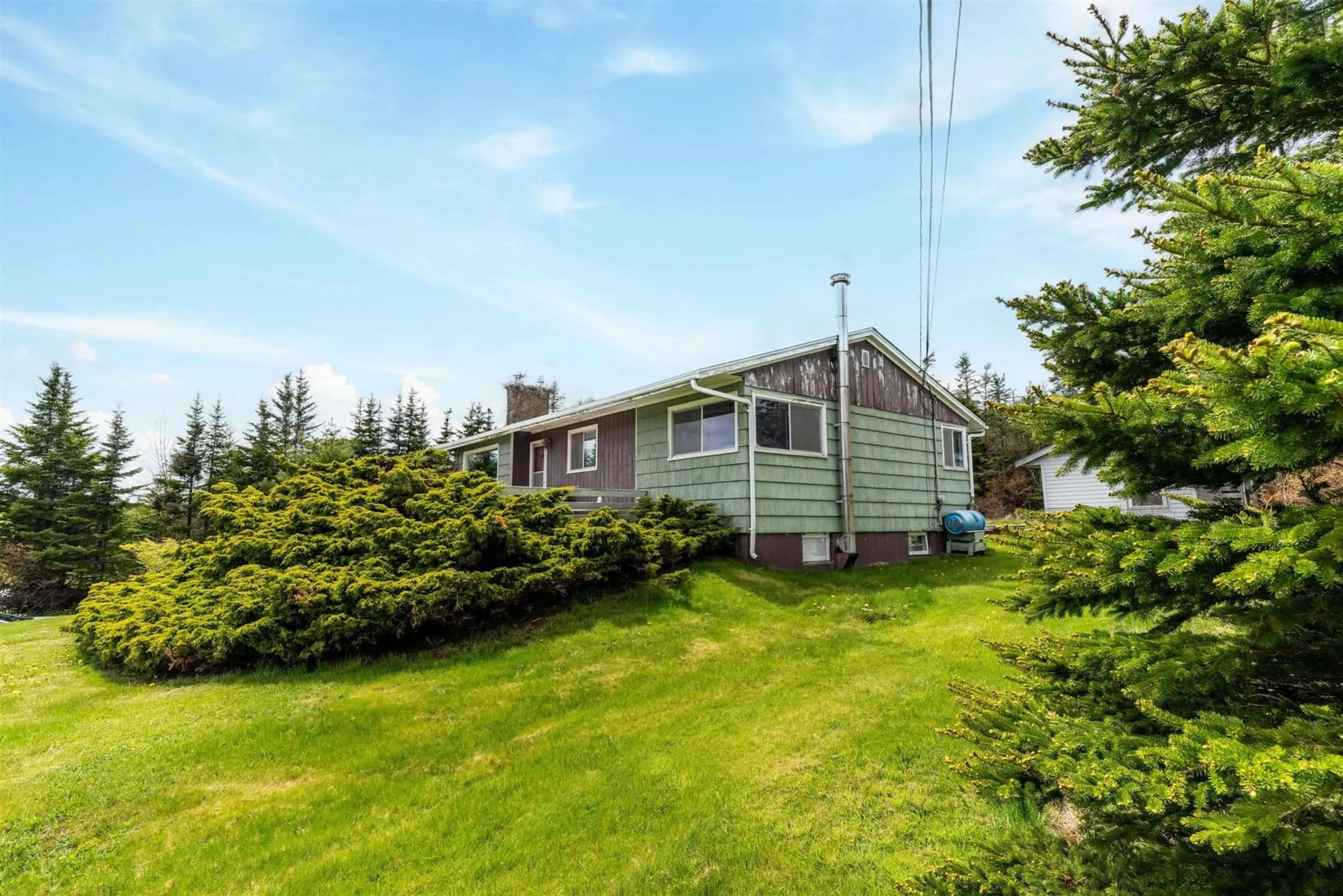 A pic from outside/outdoor area/front of a property/back of a property/a pic from drone, unknown for 2447 Crowell Rd, East Lawrencetown Nova Scotia B2Z 1P5