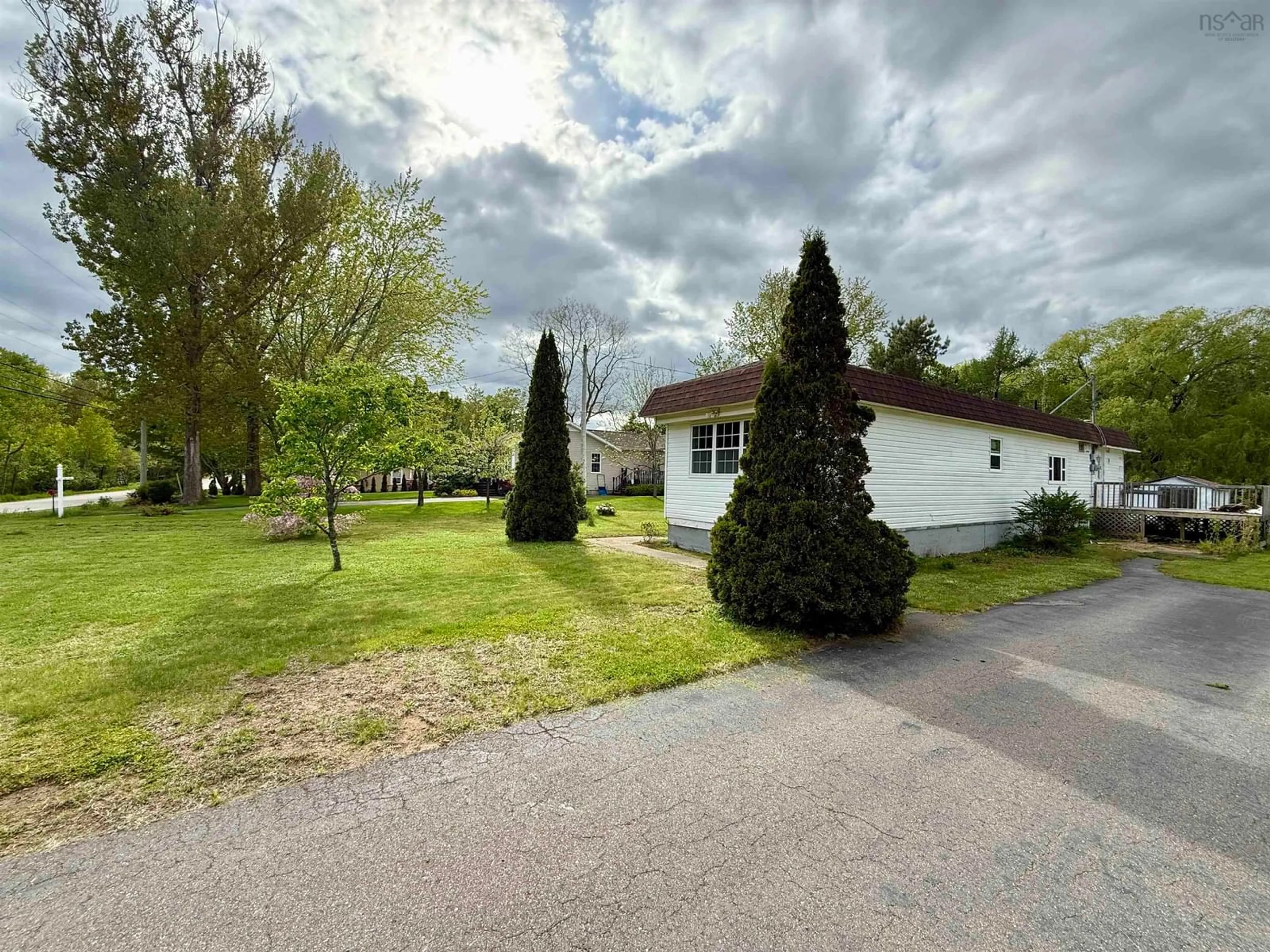 A pic from outside/outdoor area/front of a property/back of a property/a pic from drone, street for 2212 Old Mill Rd, Wilmot Nova Scotia B0P 1W0