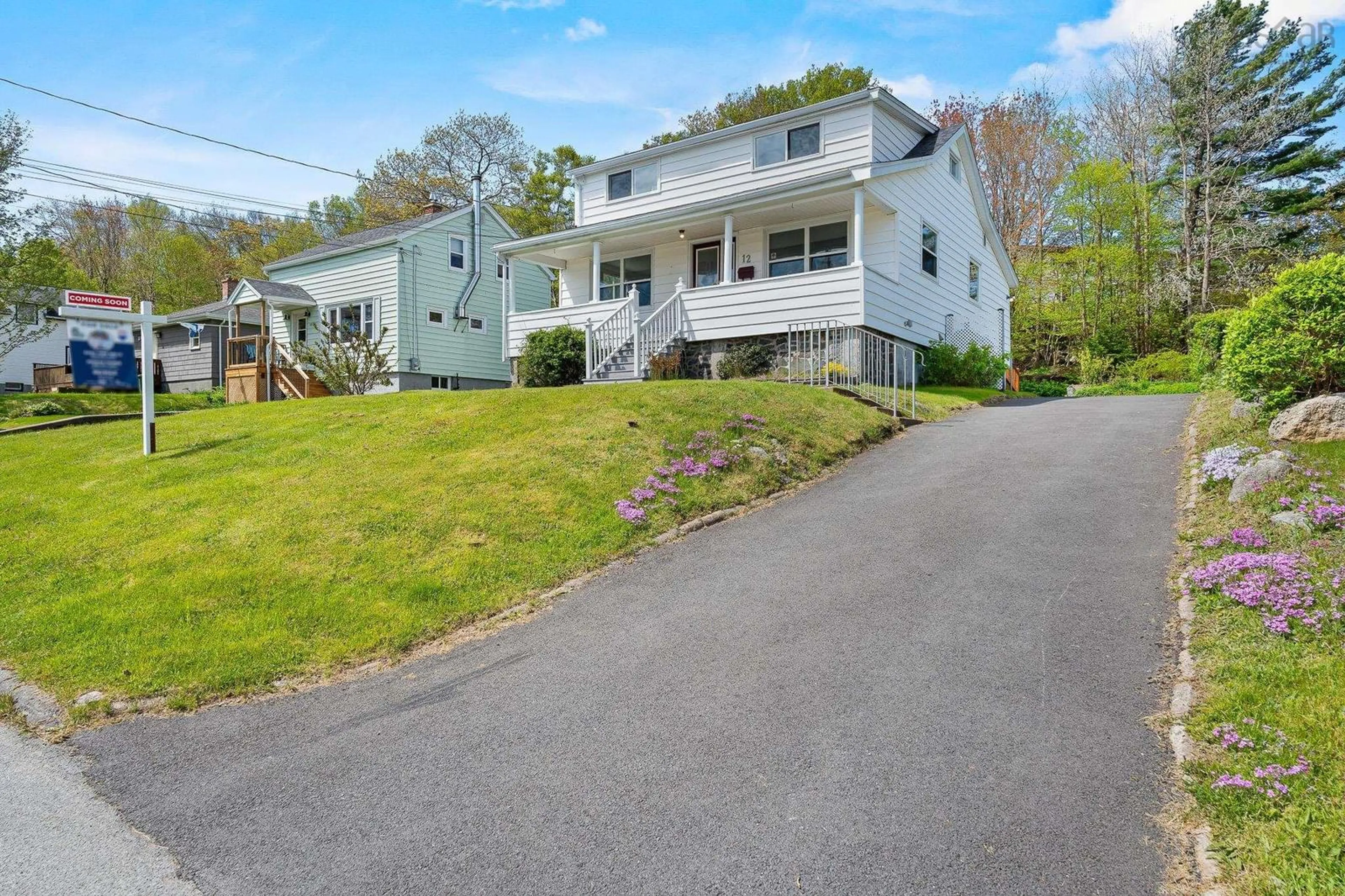 A pic from outside/outdoor area/front of a property/back of a property/a pic from drone, street for 12 Margate Dr, Spryfield Nova Scotia B3P 1N6