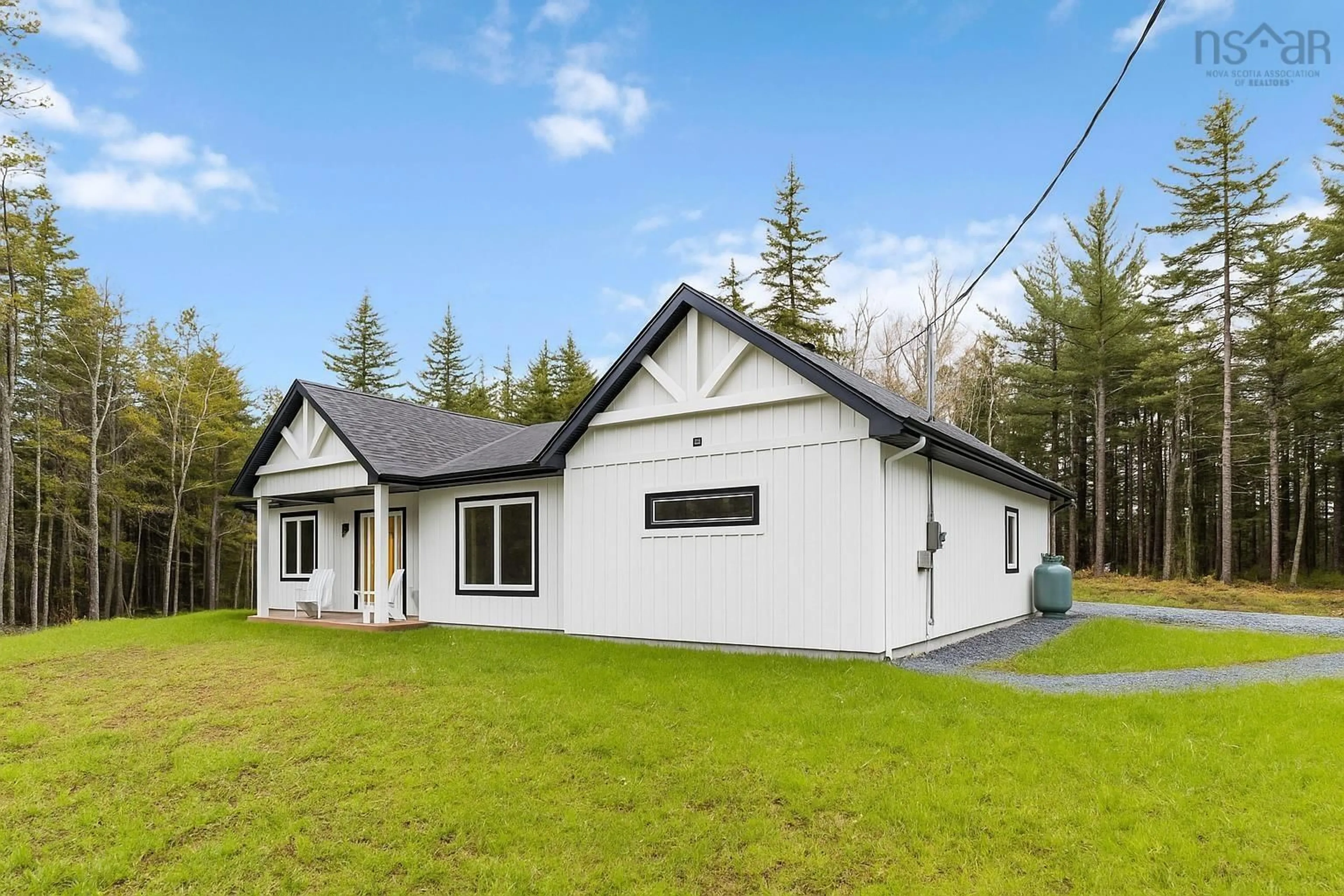 Home with vinyl exterior material, street for 6293 Highway 331, Petite Rivière Nova Scotia B4V 5Y9
