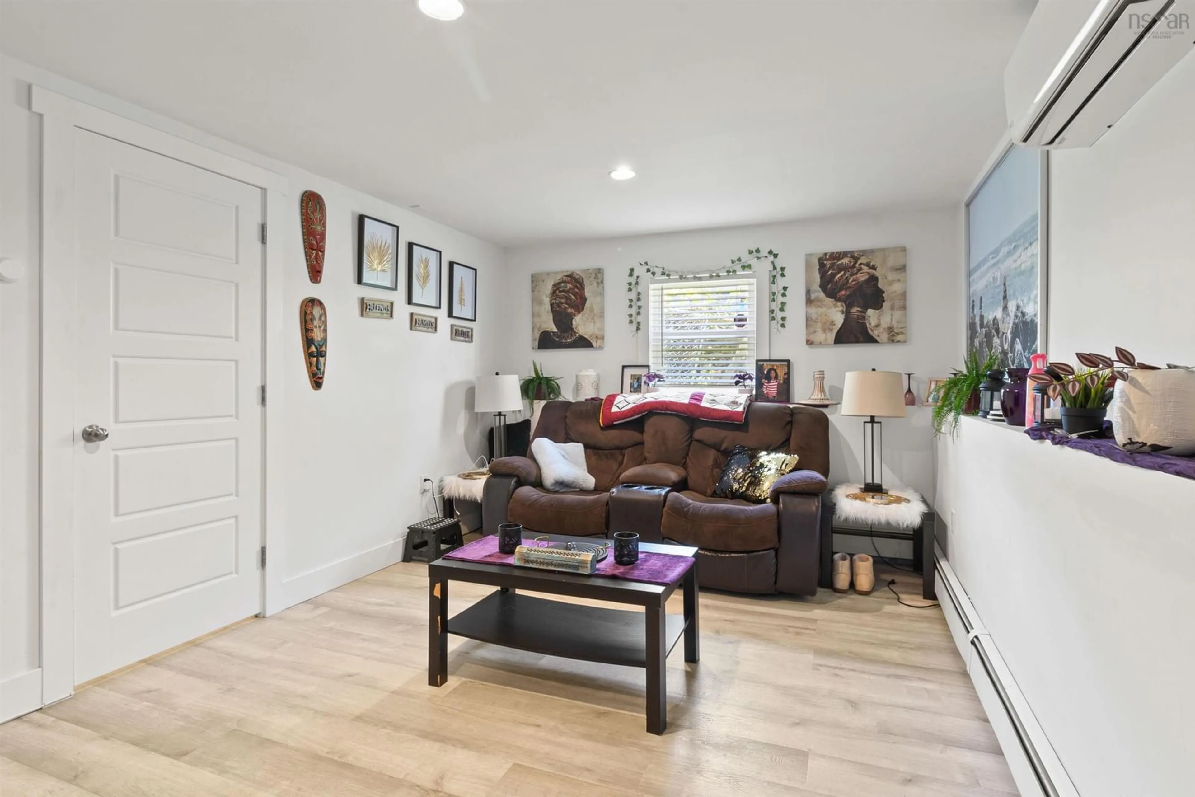Living room with furniture, wood/laminate floor for 113 Rosedale Ave, Halifax Nova Scotia B3N 2P6