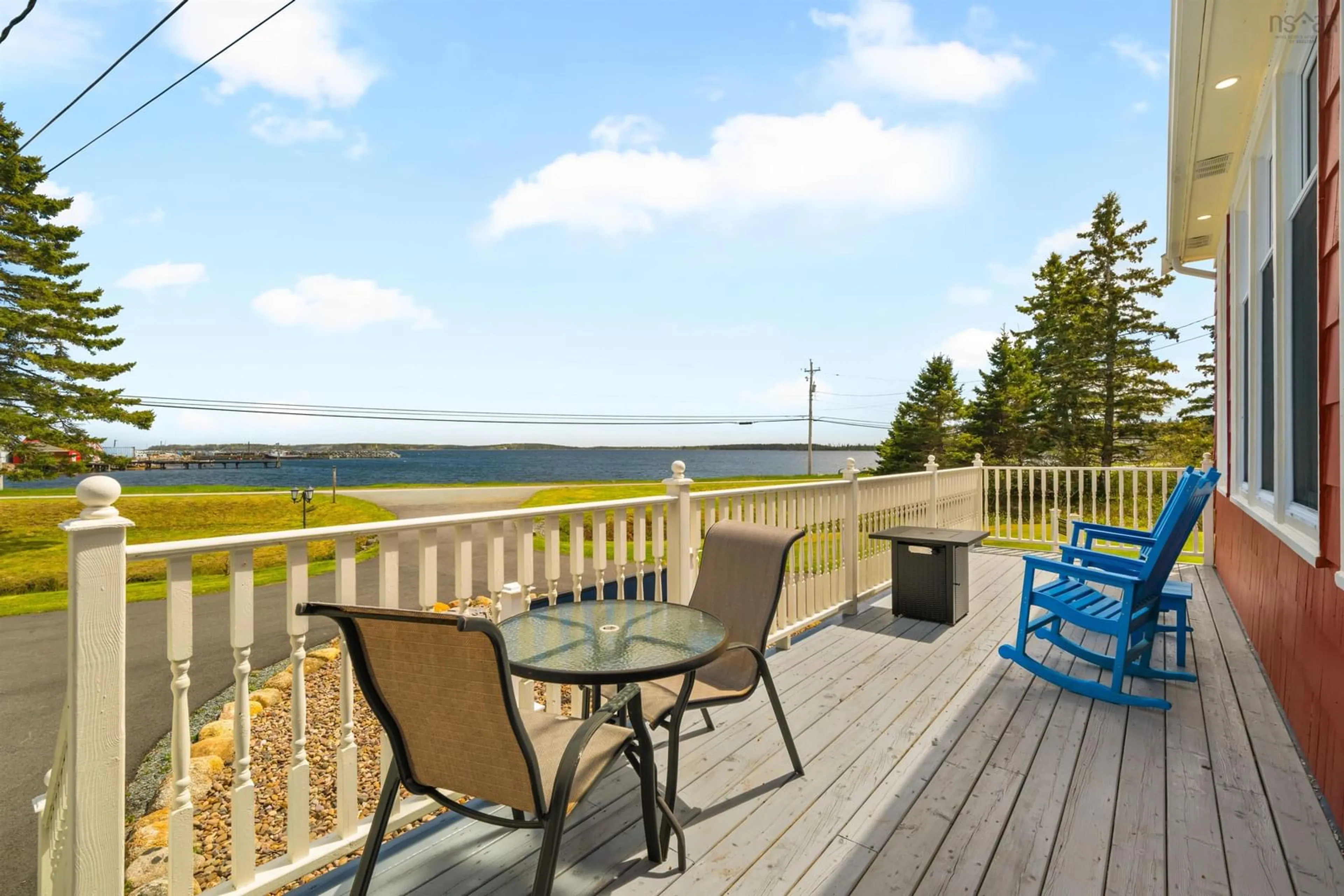 Patio, water/lake/river/ocean view for 4058 Highway 331, Dublin Shore Nova Scotia B0R 1C0