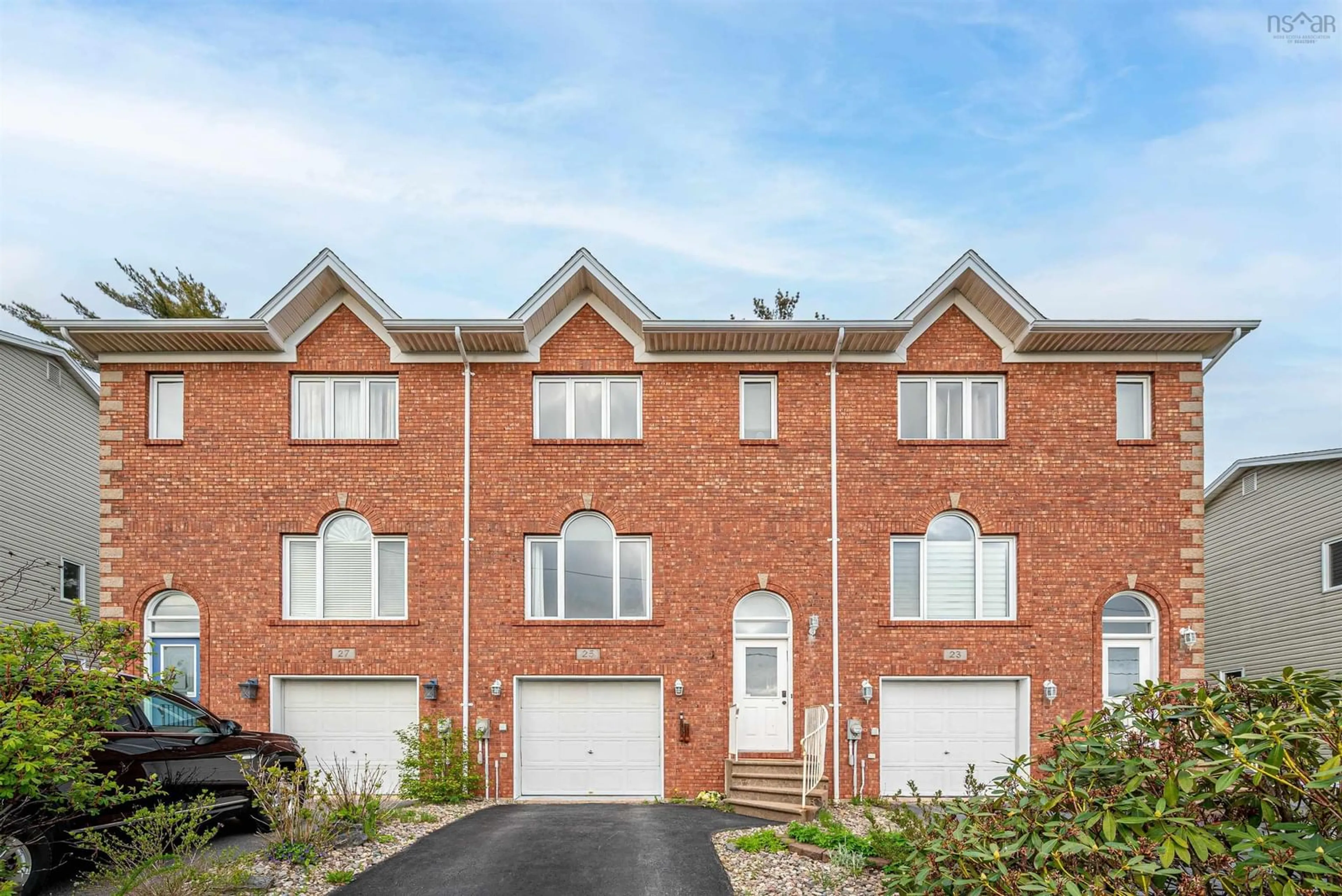 Home with brick exterior material, street for 25 Brookshire Crt, Bedford Nova Scotia B4A 4E2