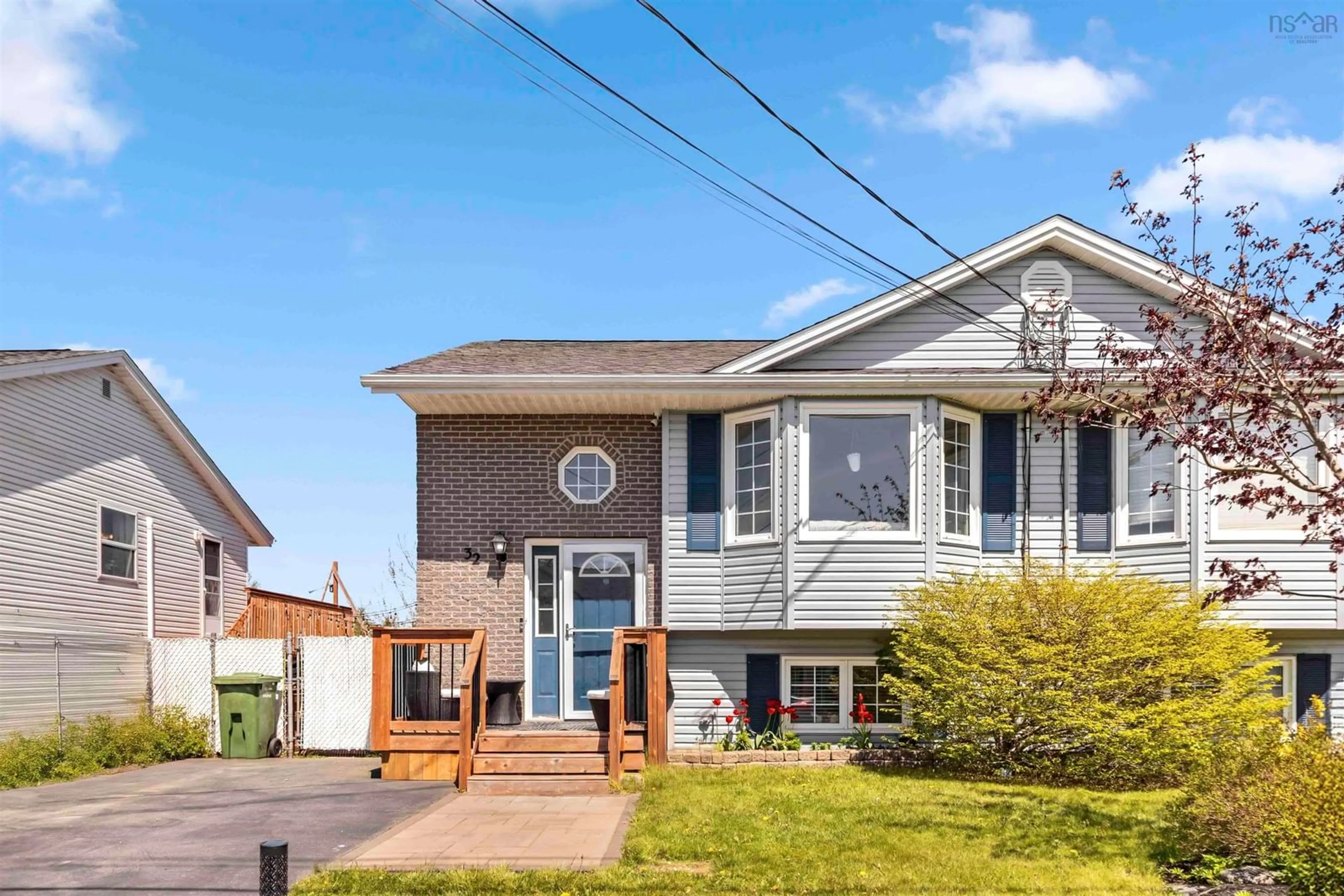 Home with vinyl exterior material, street for 32 Thorncrest Crt, Eastern Passage Nova Scotia B3G 1N4