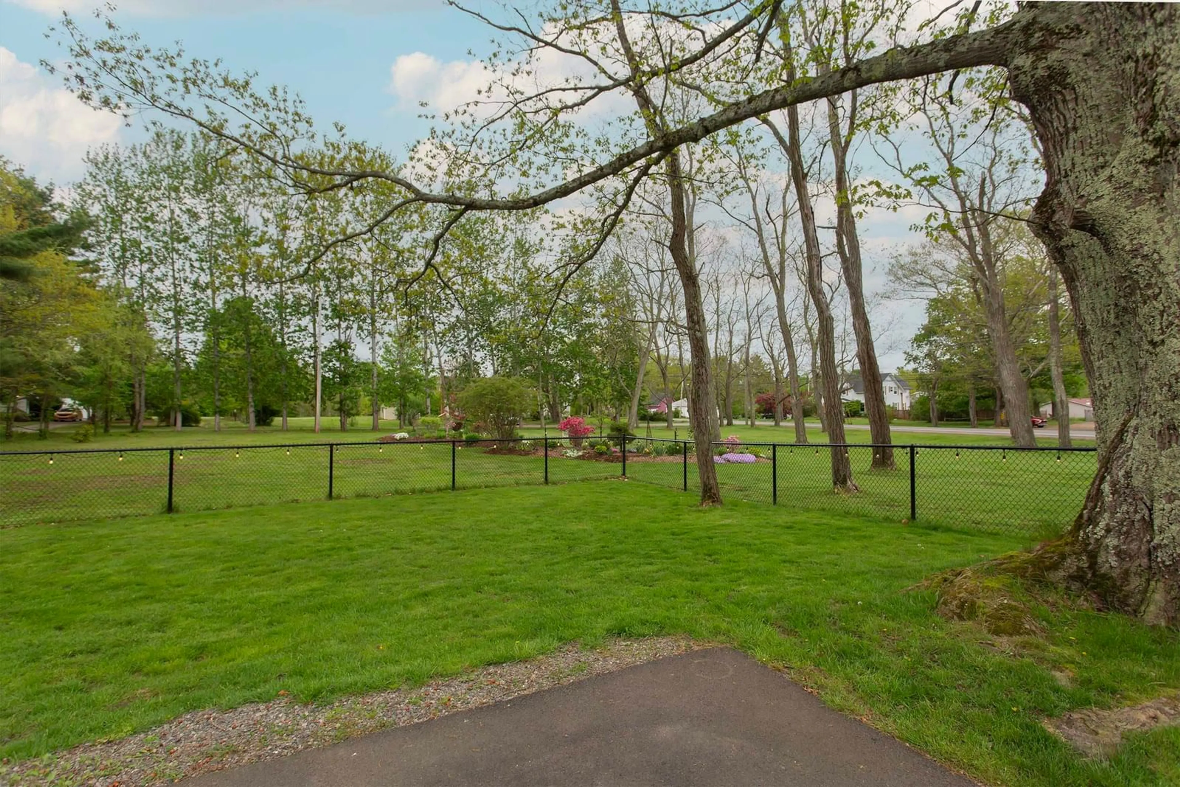 A pic from outside/outdoor area/front of a property/back of a property/a pic from drone, forest/trees view for 2151 Highway 1, Auburn Nova Scotia B0P 1A0