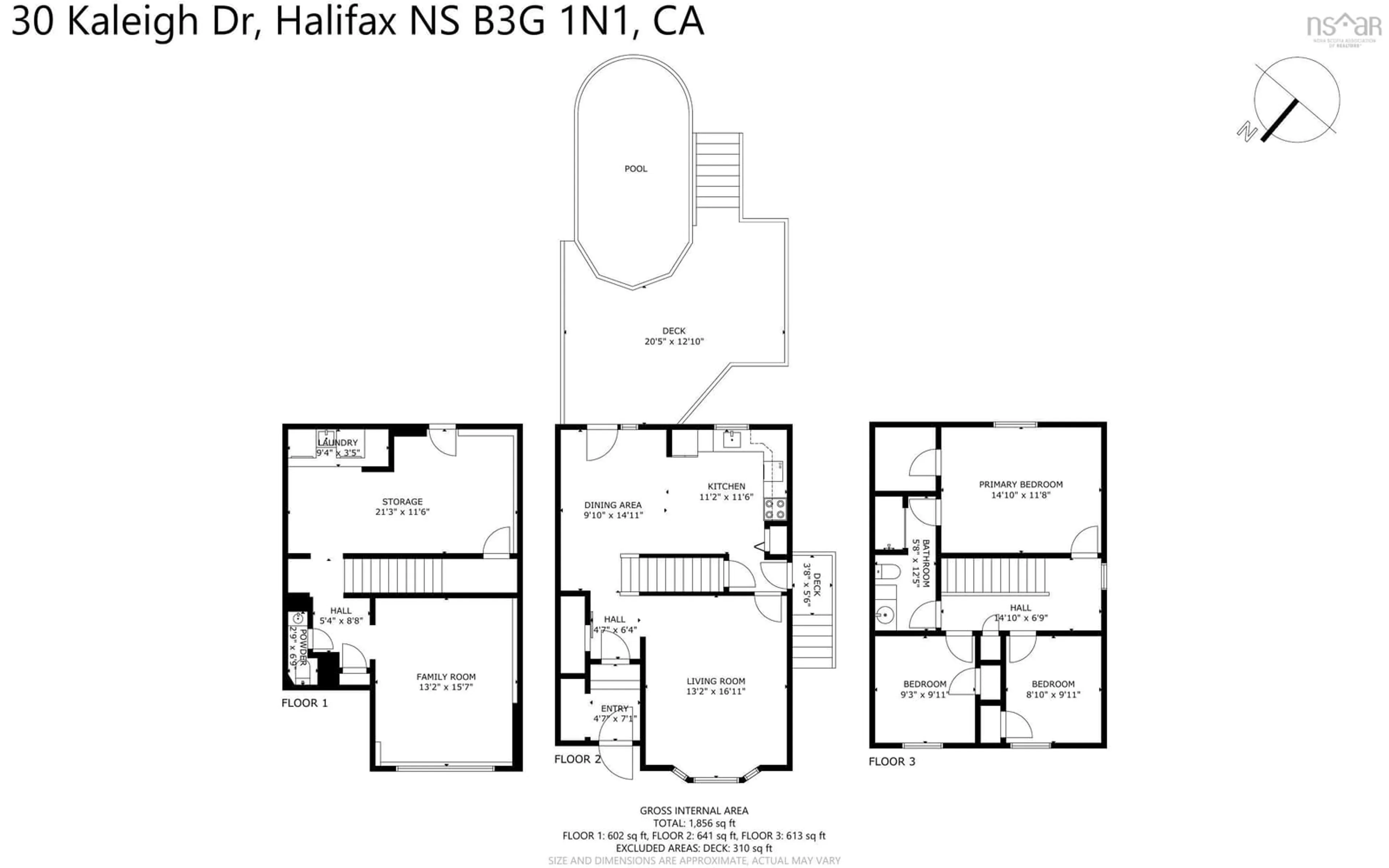 Floor plan for 30 Kaleigh Dr, Eastern Passage Nova Scotia B3G 1N1