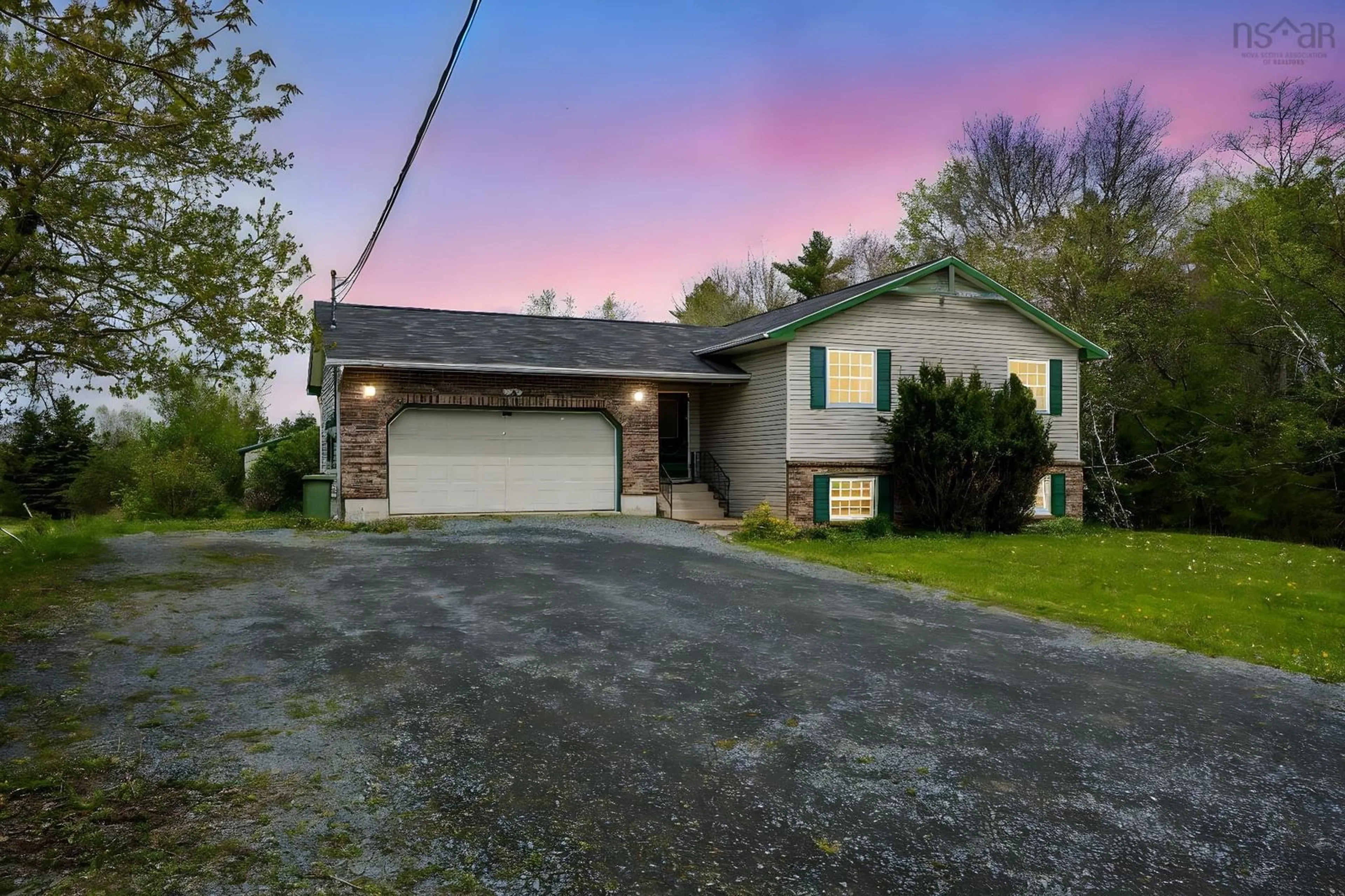 A pic from outside/outdoor area/front of a property/back of a property/a pic from drone, street for 54 Old Truro Rd, Elmsdale Nova Scotia B2S 1K8