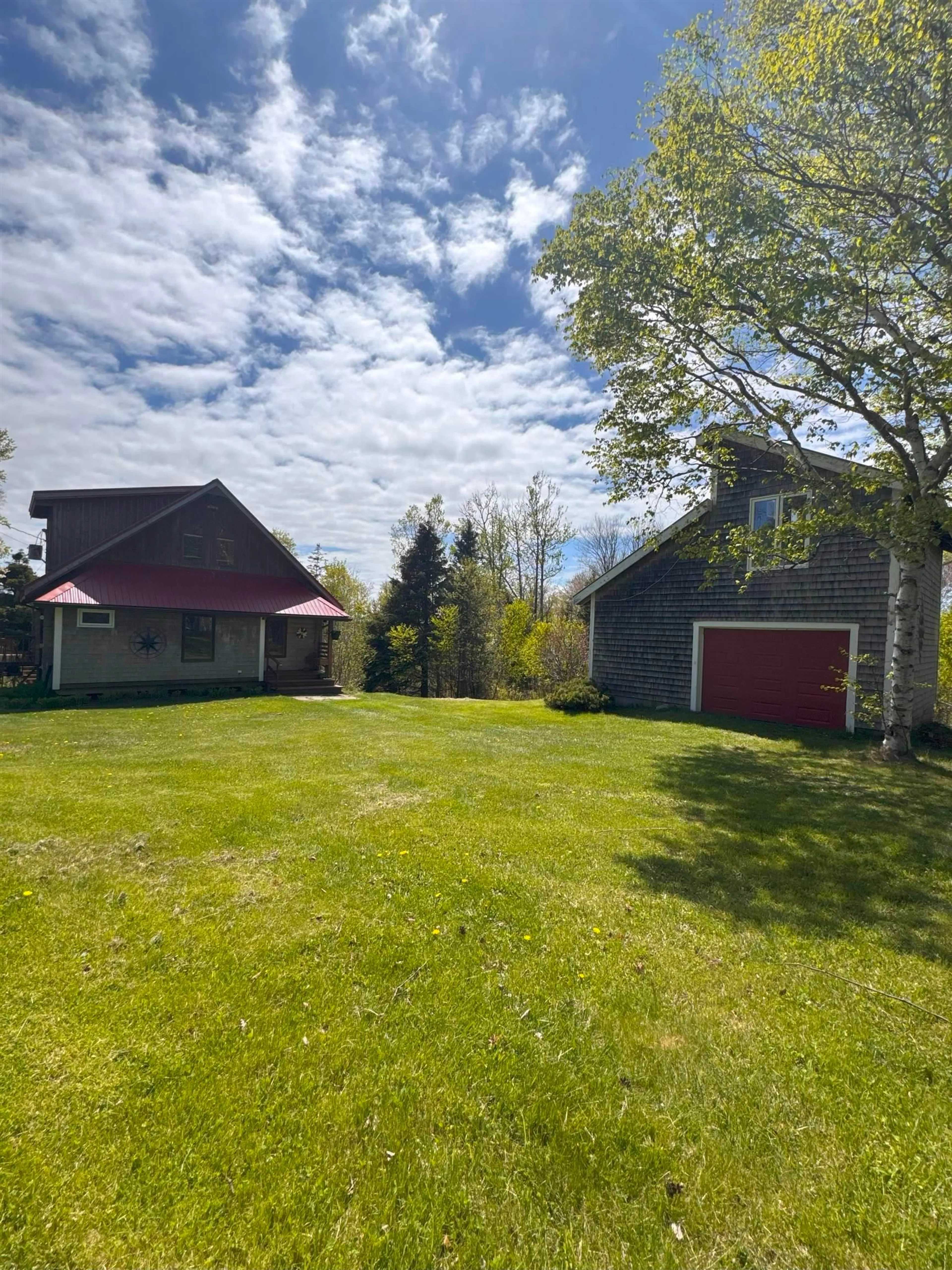 A pic from outside/outdoor area/front of a property/back of a property/a pic from drone, unknown for 47 Kenneth Point Rd, Caribou Island Nova Scotia B0K 1H0
