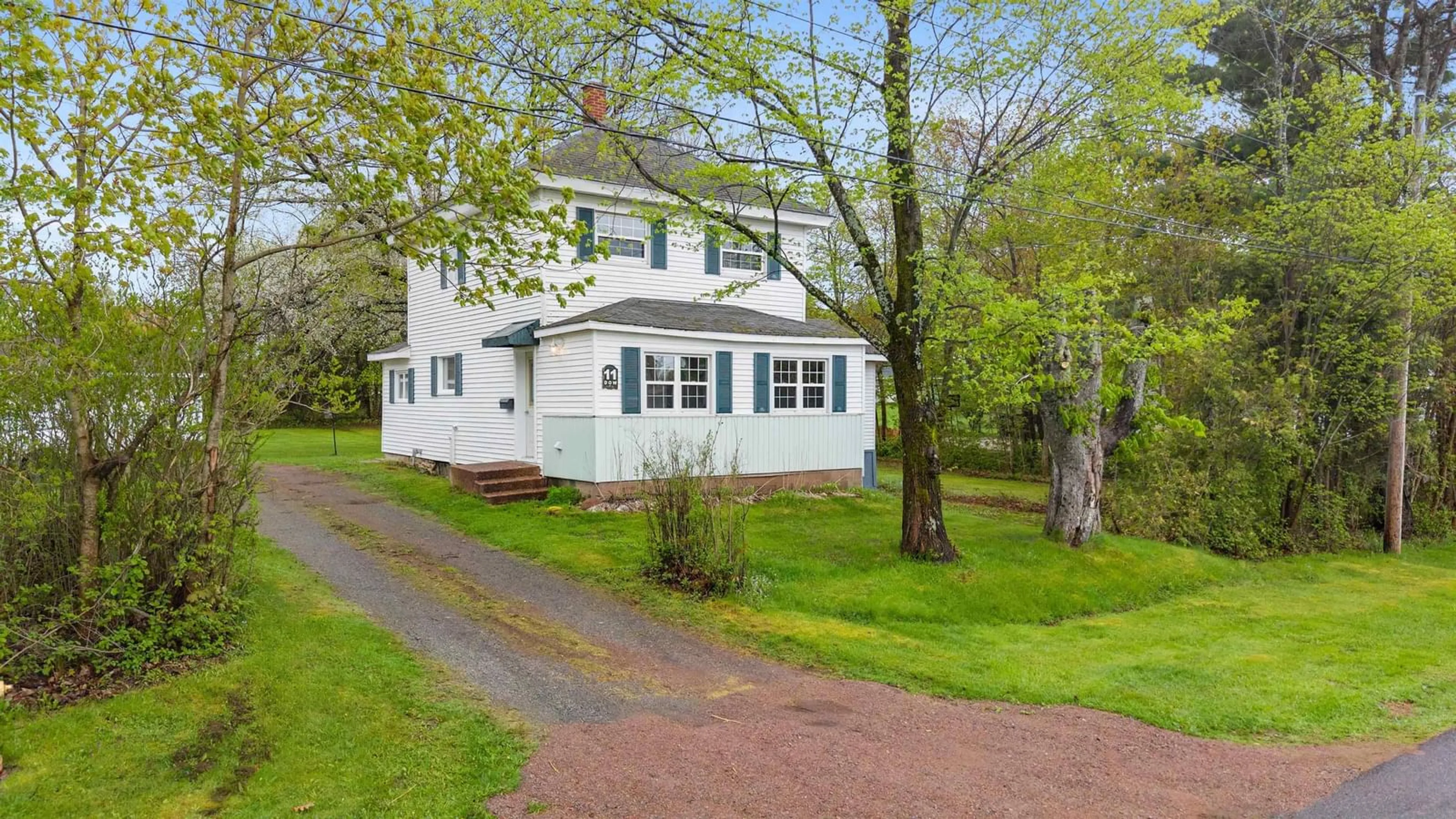 A pic from outside/outdoor area/front of a property/back of a property/a pic from drone, street for 11 Durley St, Amherst Nova Scotia B4H 2B2
