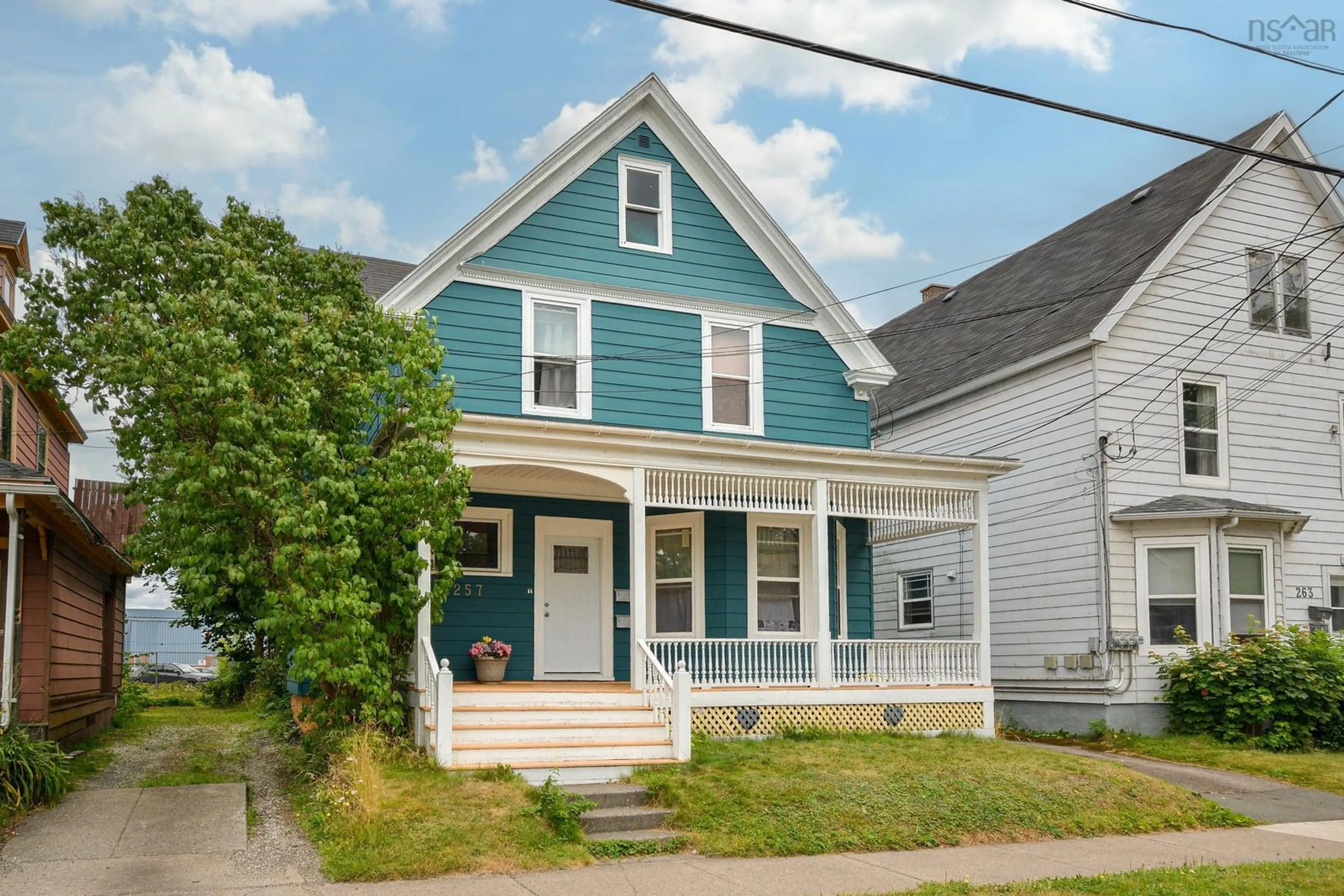 Home with vinyl exterior material, street for 257 Bentnick Streets, Sydney Nova Scotia B0A 1P0