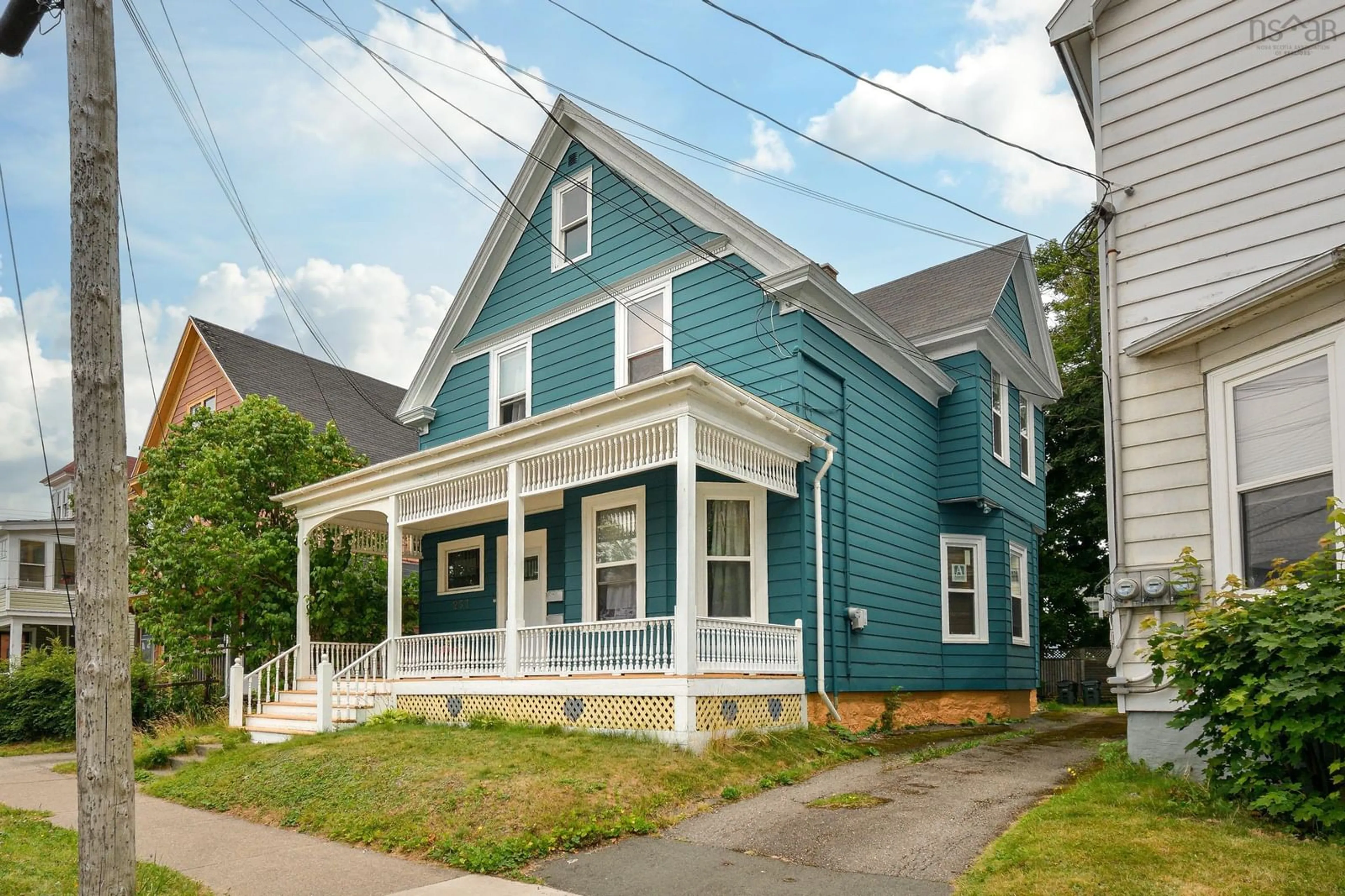 Home with vinyl exterior material, street for 257 Bentnick Streets, Sydney Nova Scotia B0A 1P0