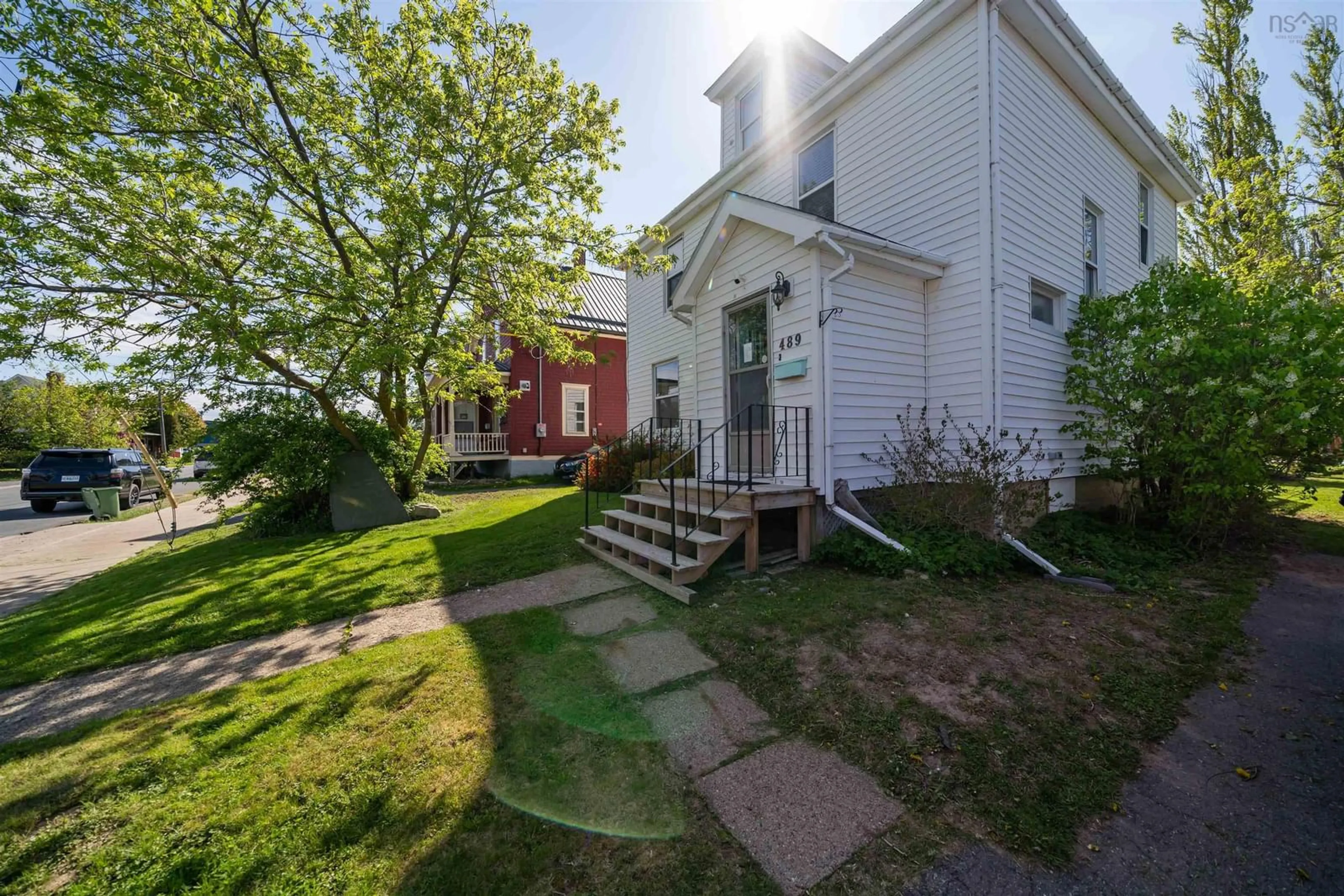 A pic from outside/outdoor area/front of a property/back of a property/a pic from drone, street for 489 South Frederick St, New Glasgow Nova Scotia B2H 5N2