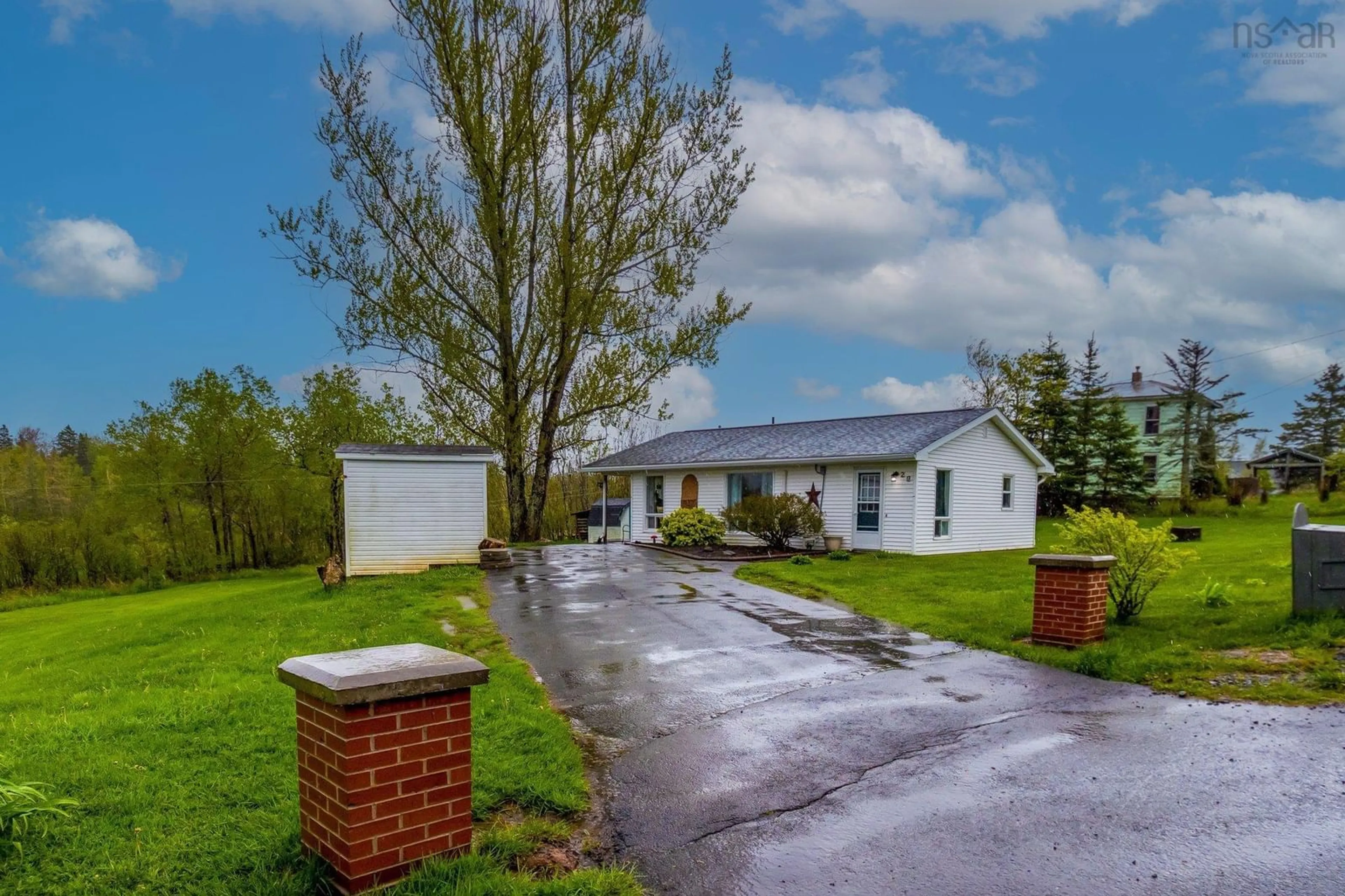 A pic from outside/outdoor area/front of a property/back of a property/a pic from drone, street for 29 Back Gate Rd, Dutch Settlement Nova Scotia B2S 2H4