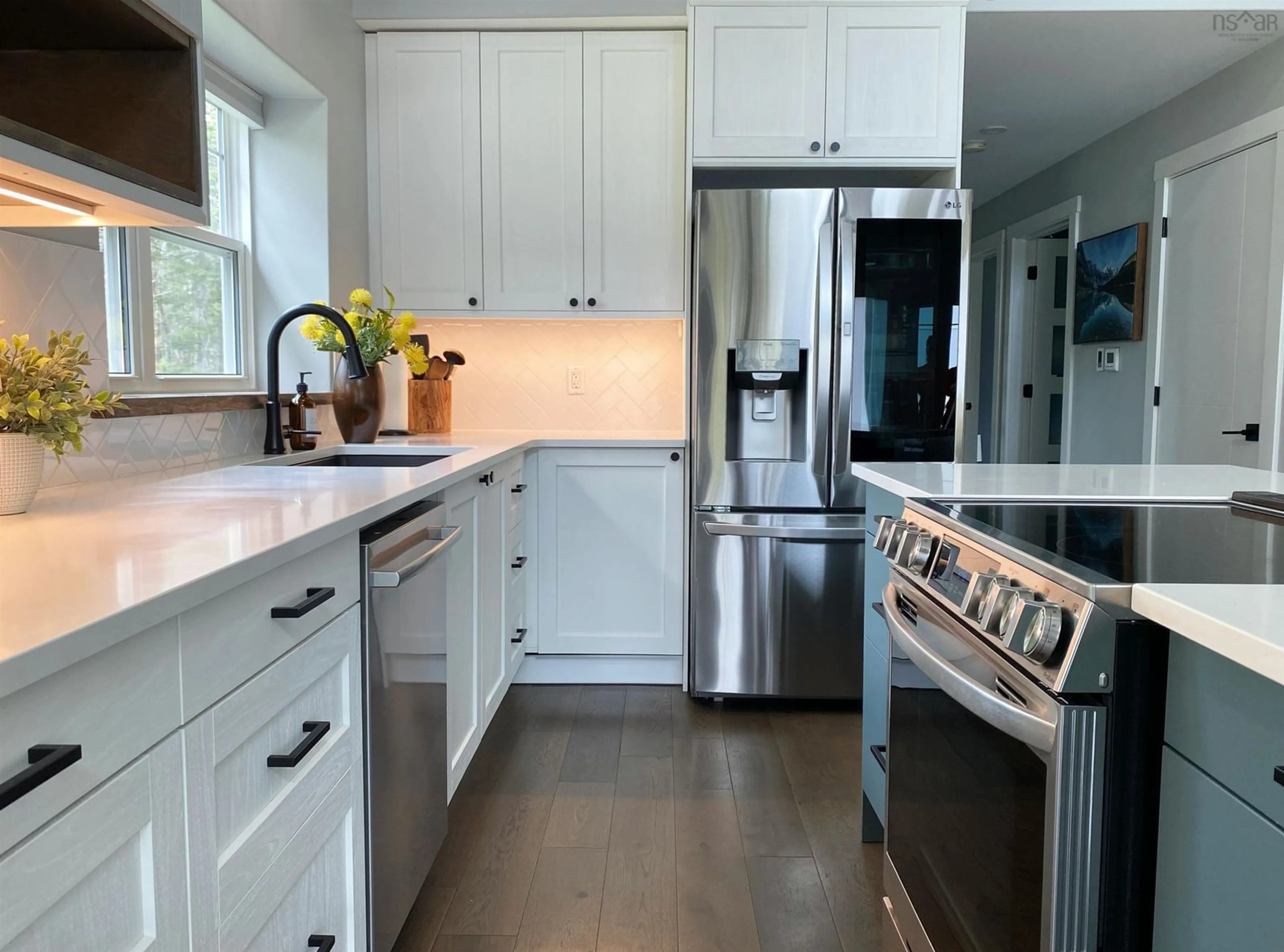 Contemporary kitchen, unknown for 1707 Brow Of Mountain Rd, Glenmont Nova Scotia B0P 1J0