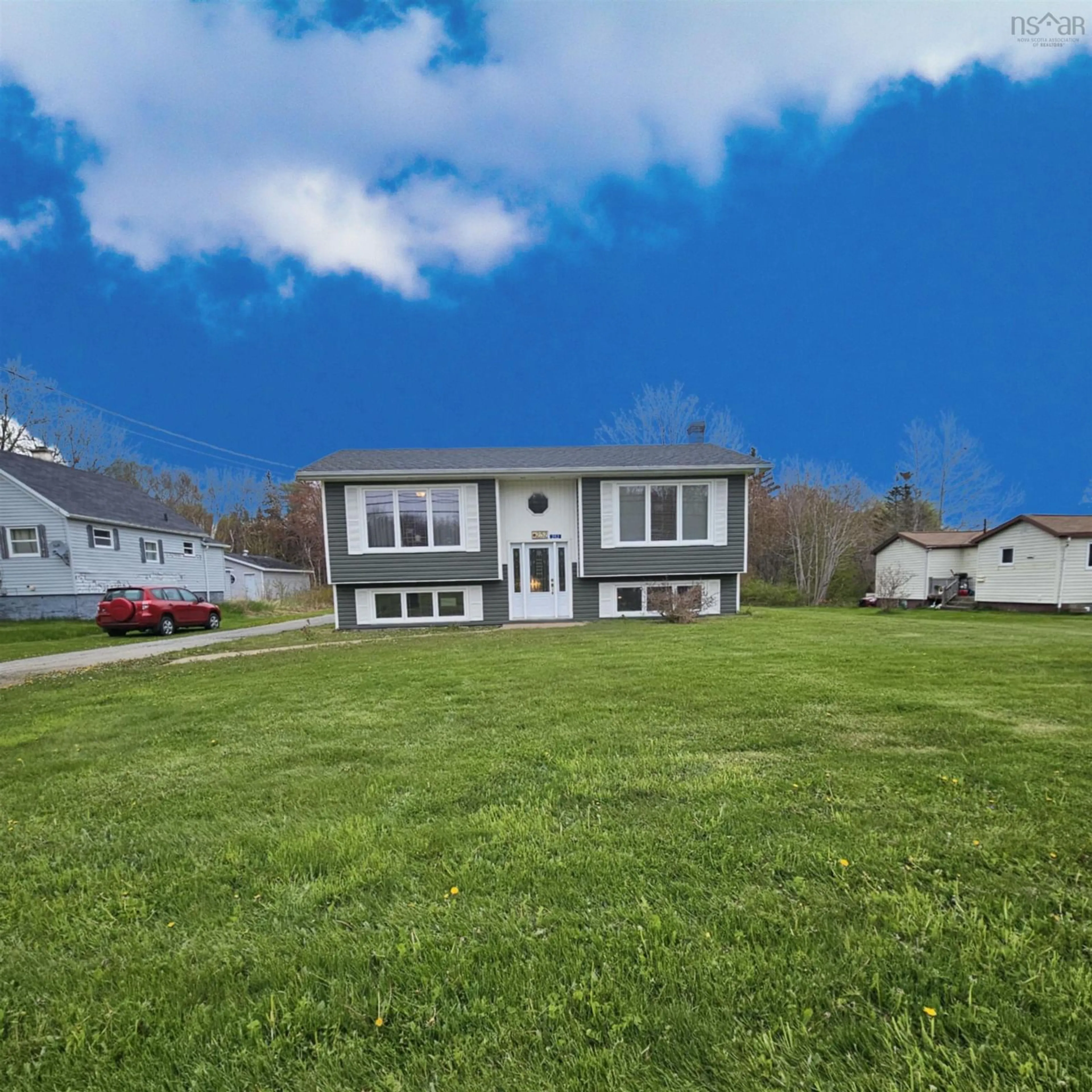 Home with vinyl exterior material, street for 252 Main St, Florence Nova Scotia B1Y 1K7