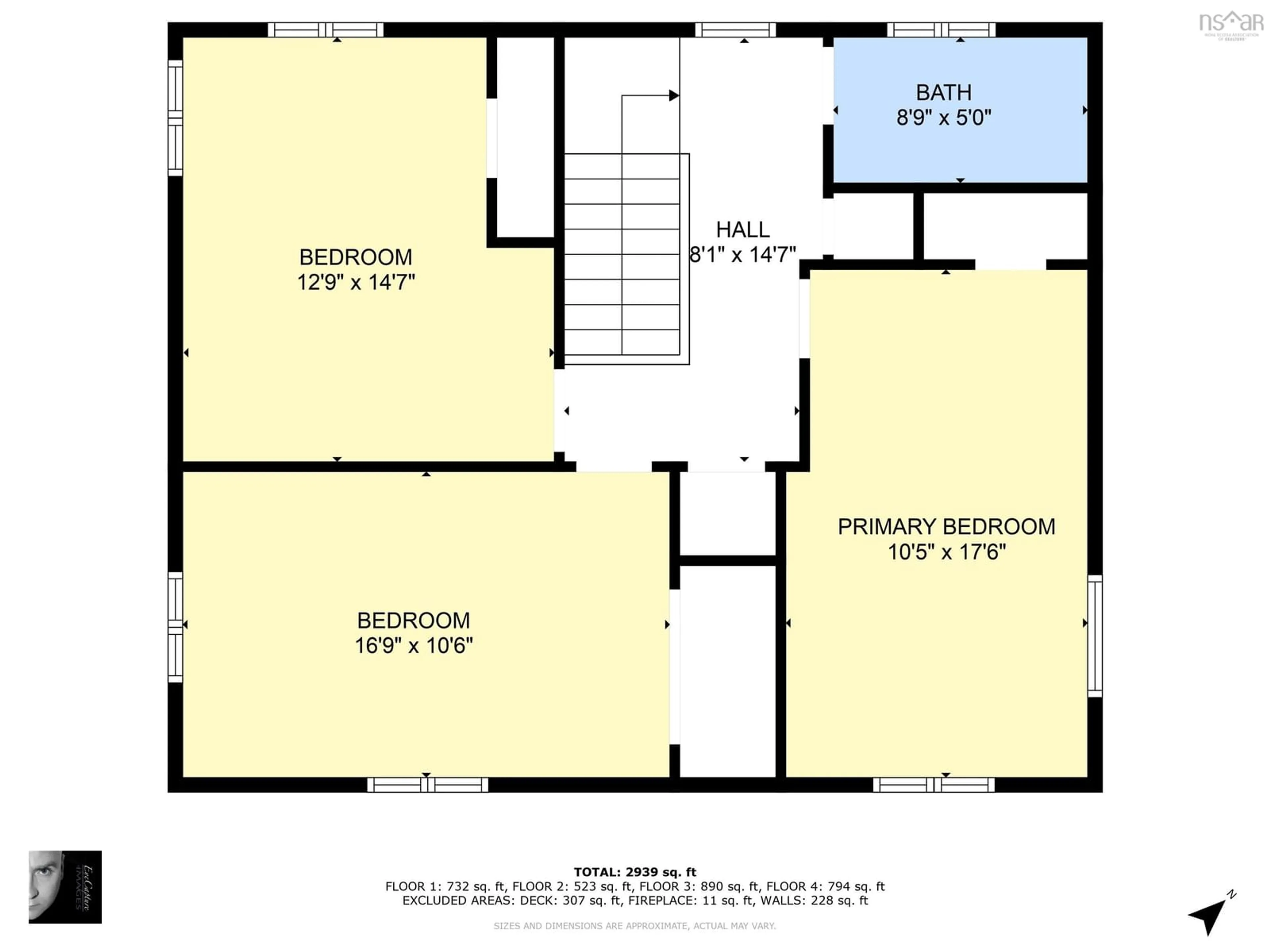 Floor plan for 6283-6285-6287 London St, Halifax Nova Scotia B4L 1W9