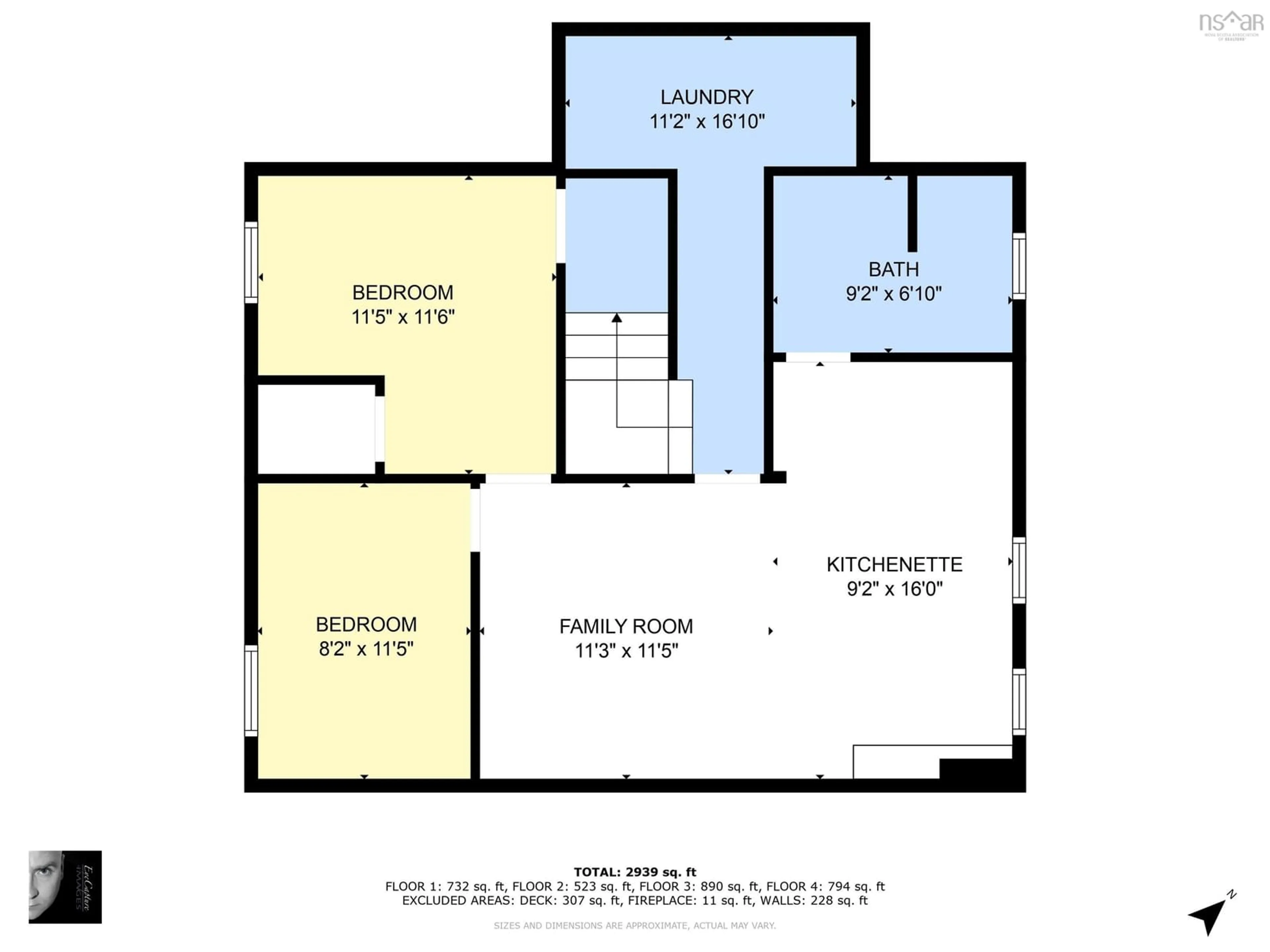 Floor plan for 6283-6285-6287 London St, Halifax Nova Scotia B4L 1W9