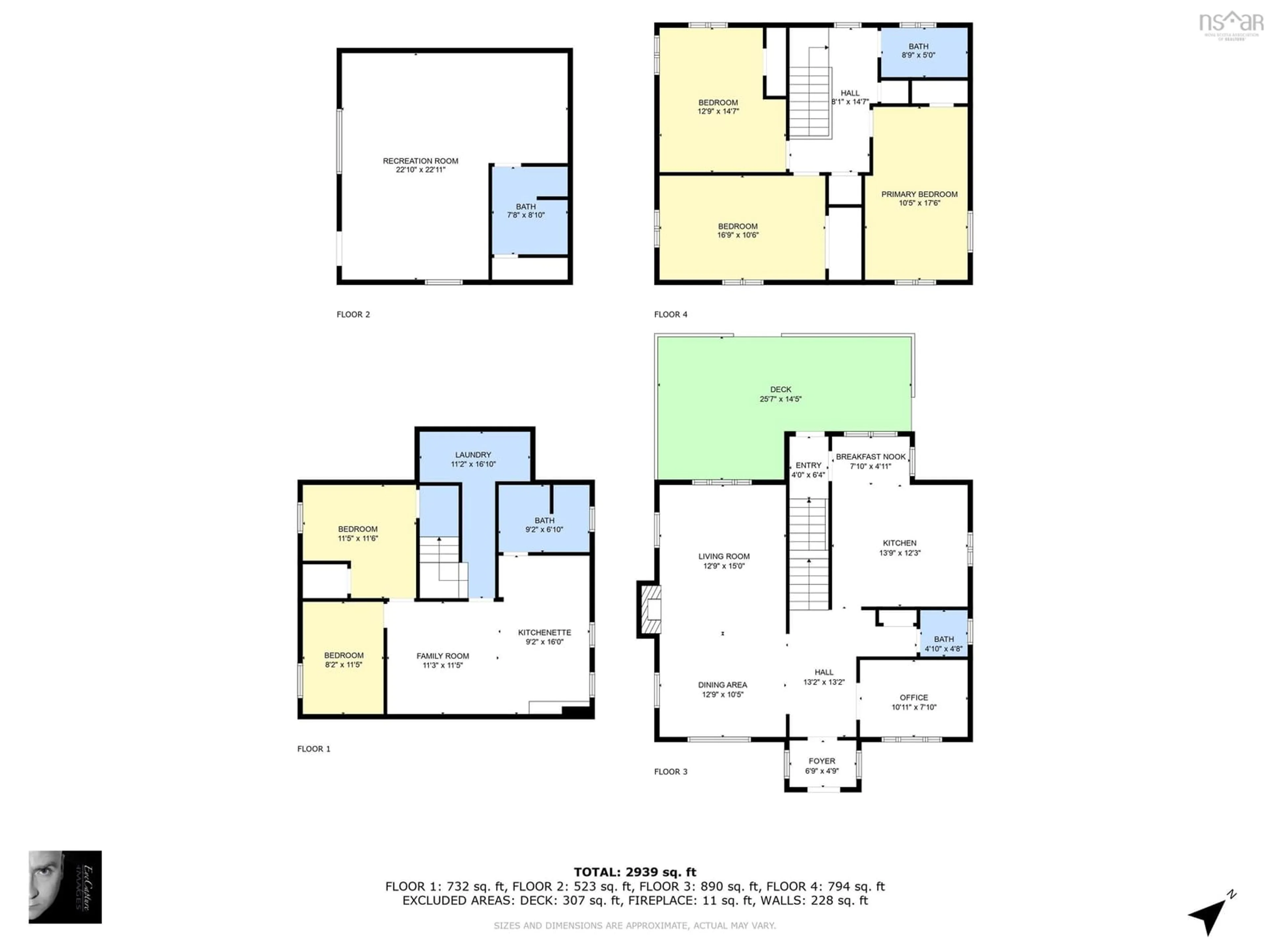Floor plan for 6283-6285-6287 London St, Halifax Nova Scotia B4L 1W9