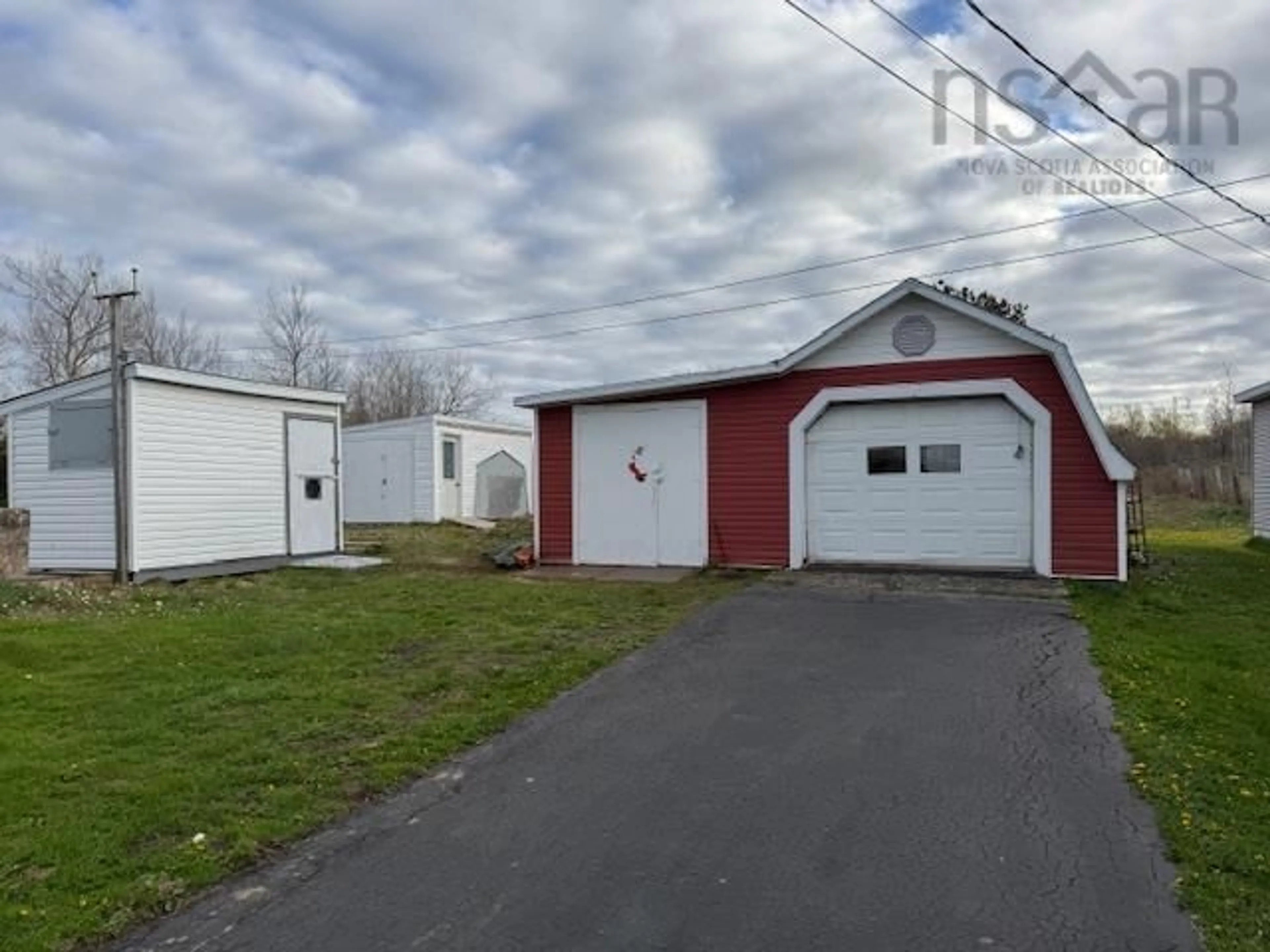 Indoor garage for 37 Rateau St, Sydney Mines Nova Scotia B1V 1X4
