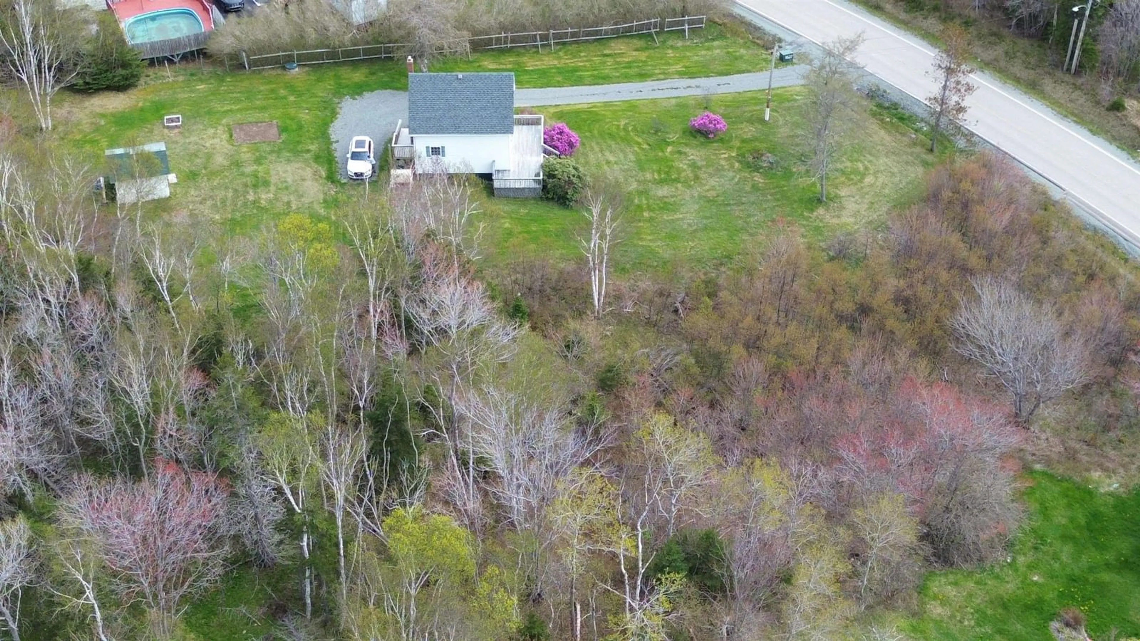 A pic from outside/outdoor area/front of a property/back of a property/a pic from drone, unknown for 1627 Morien Hwy, Port Caledonia Nova Scotia B1A 6V1