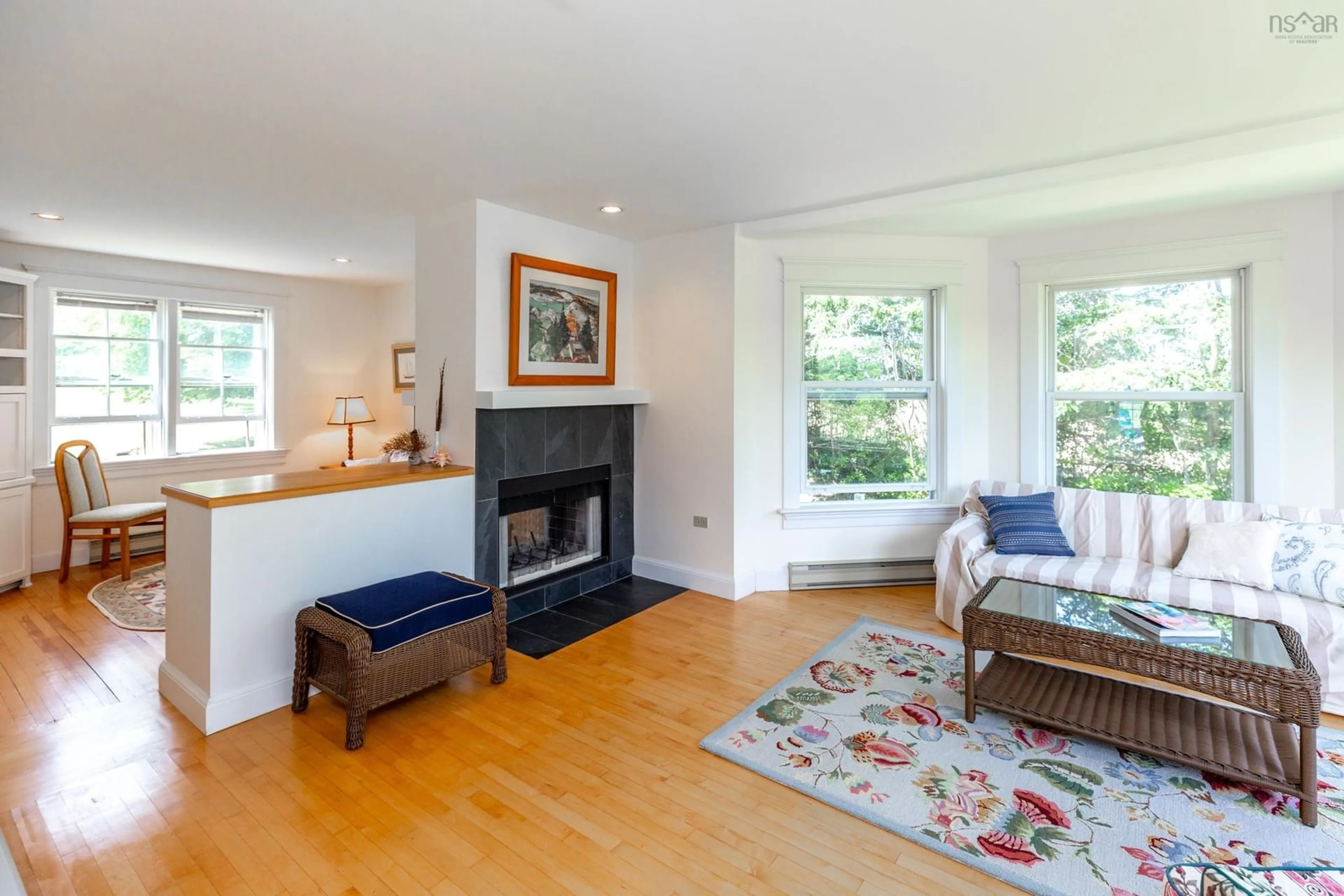 Living room with furniture, unknown for 24 Oak Hill Lane, Marriott's Cove Nova Scotia B0J 1K0