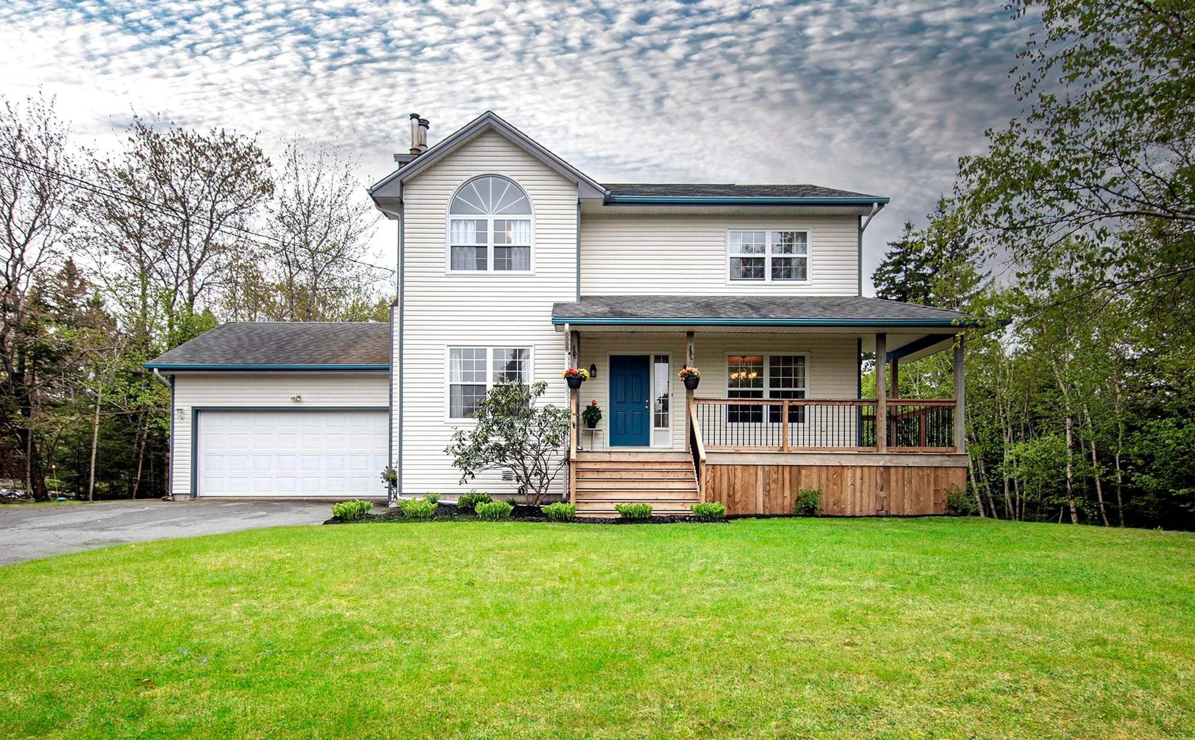 Home with vinyl exterior material, street for 39 Sussex Dr, Stillwater Lake Nova Scotia B3Z 1N4