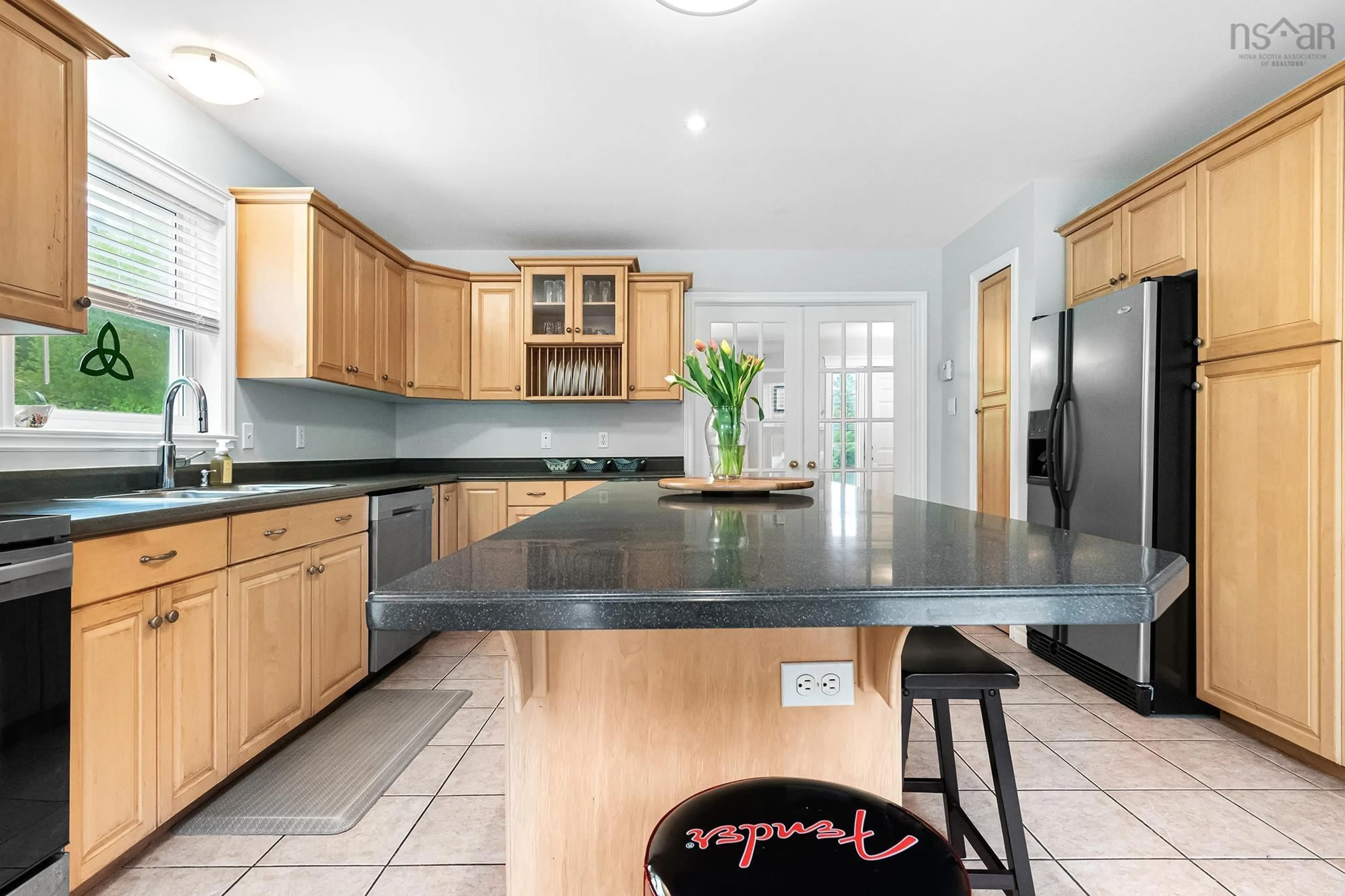 Open concept kitchen, ceramic/tile floor for 39 Sussex Dr, Stillwater Lake Nova Scotia B3Z 1N4