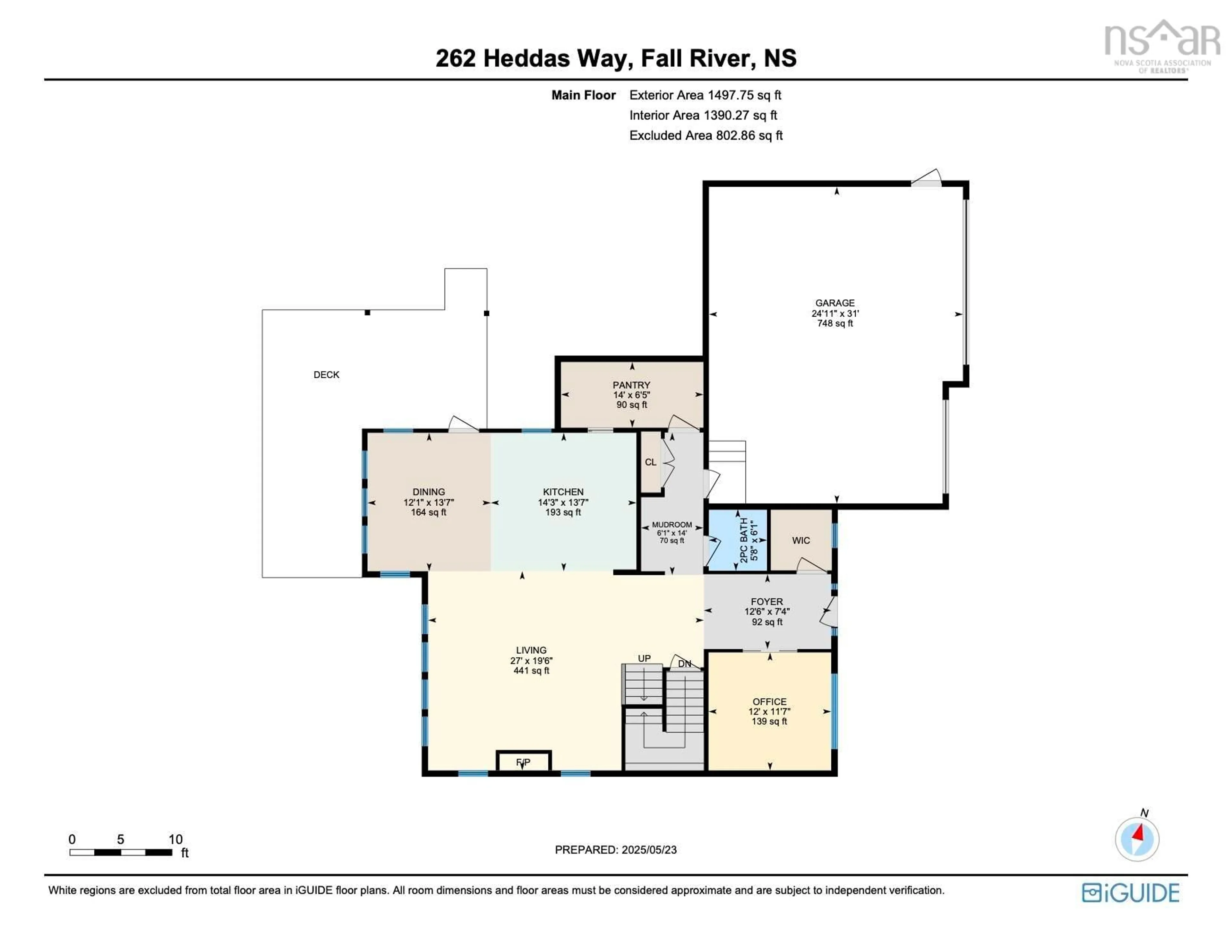 Floor plan for 262 Heddas Way, Fall River Nova Scotia B2T 0J4