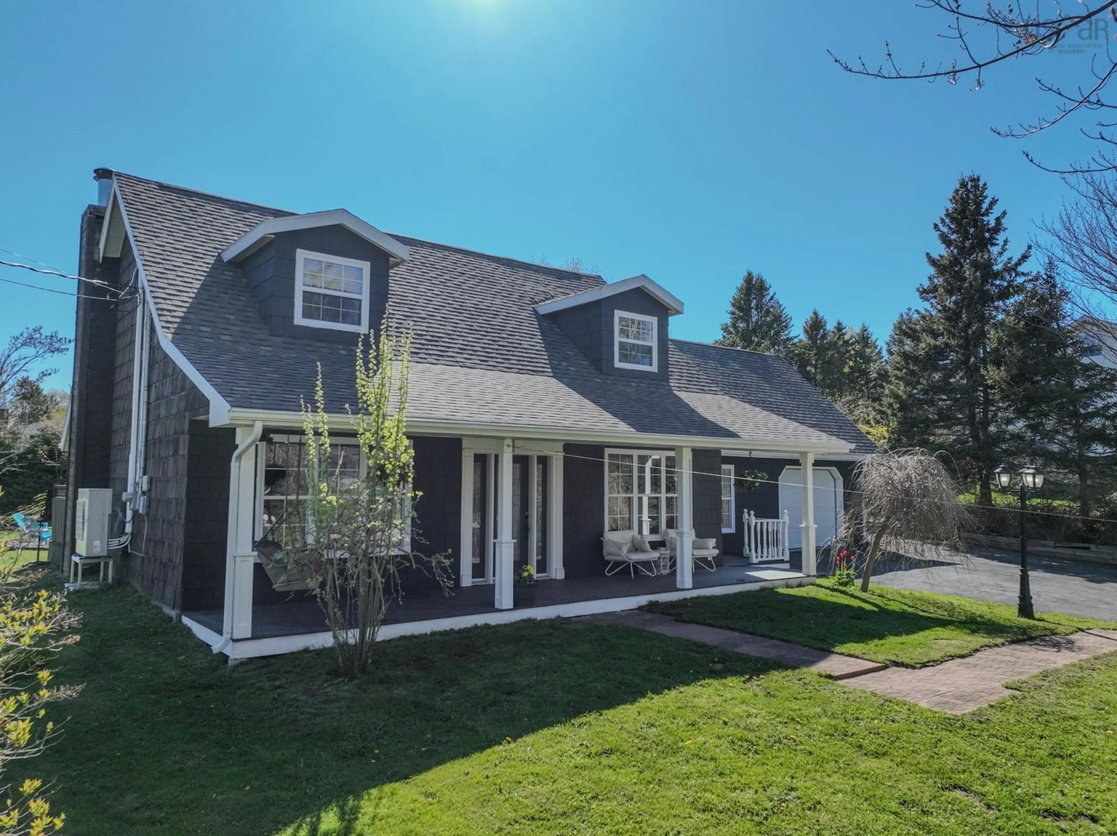 Home with vinyl exterior material, street for 311 Johnson Rd, Georges River Nova Scotia B1Y 3C1
