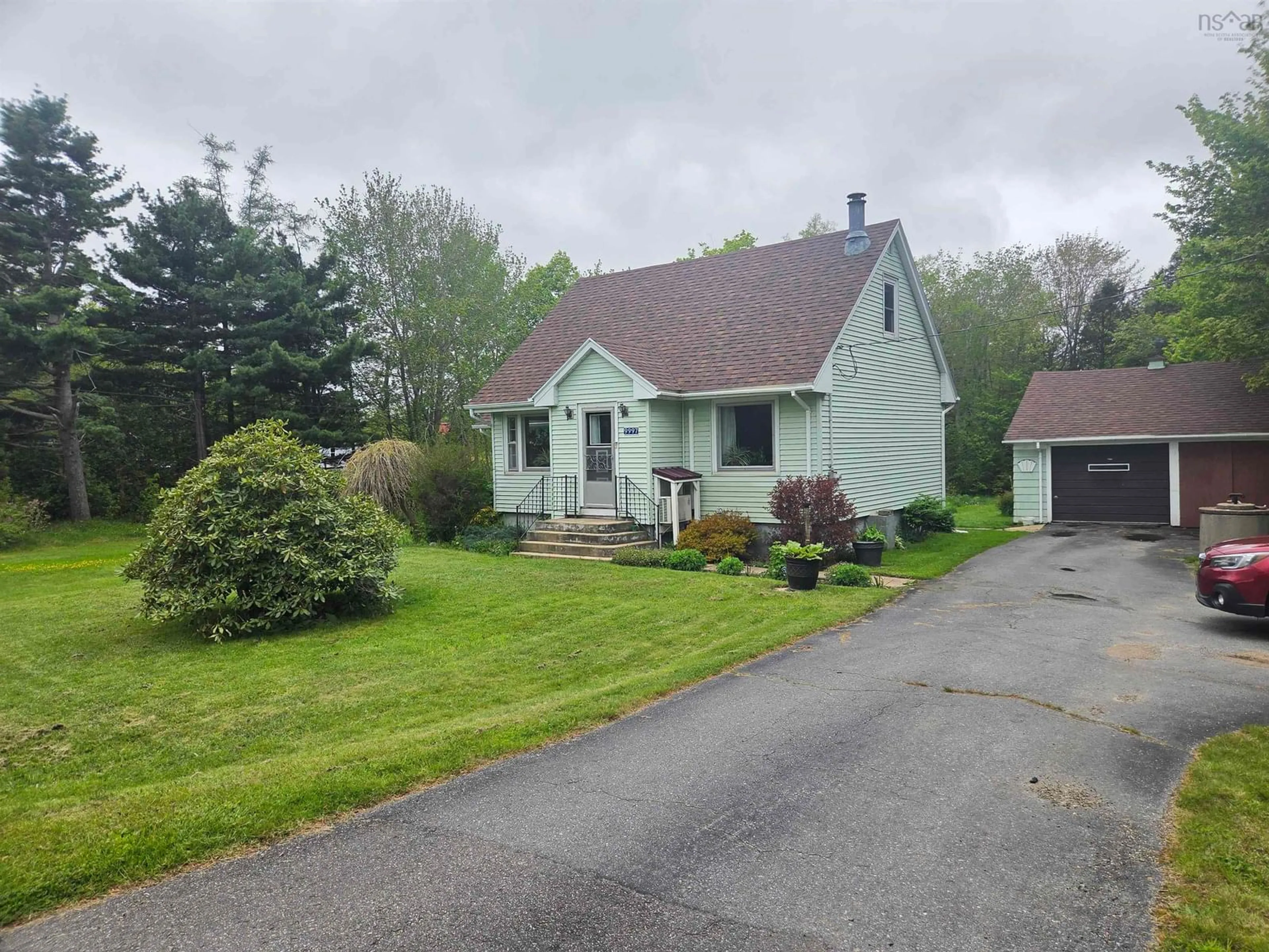 A pic from outside/outdoor area/front of a property/back of a property/a pic from drone, street for 9997 Highway 1, Marshalltown Nova Scotia B0V 1A0