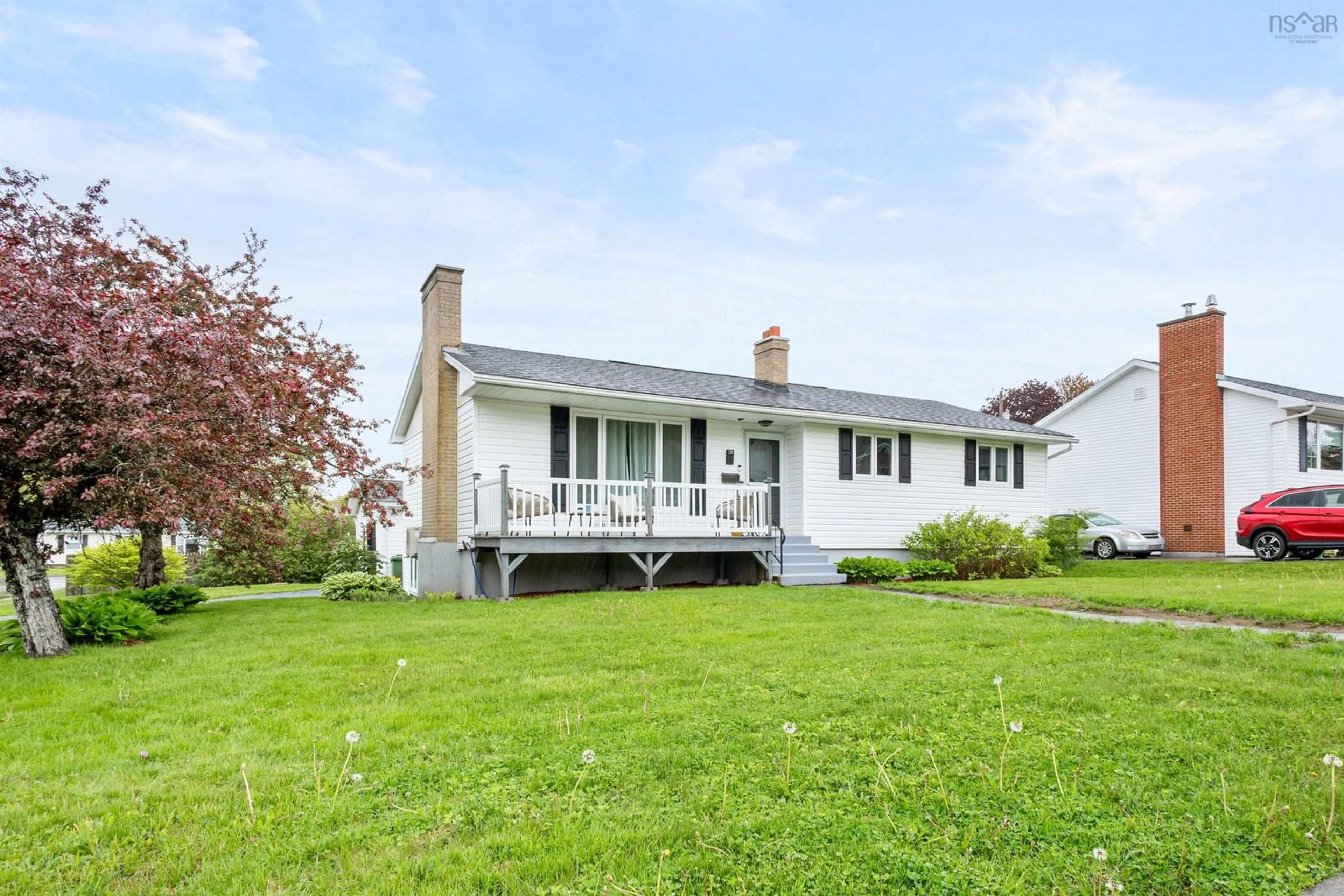 A pic from outside/outdoor area/front of a property/back of a property/a pic from drone, unknown for 81 Sapphire Cres, Lower Sackville Nova Scotia B4C 2T8