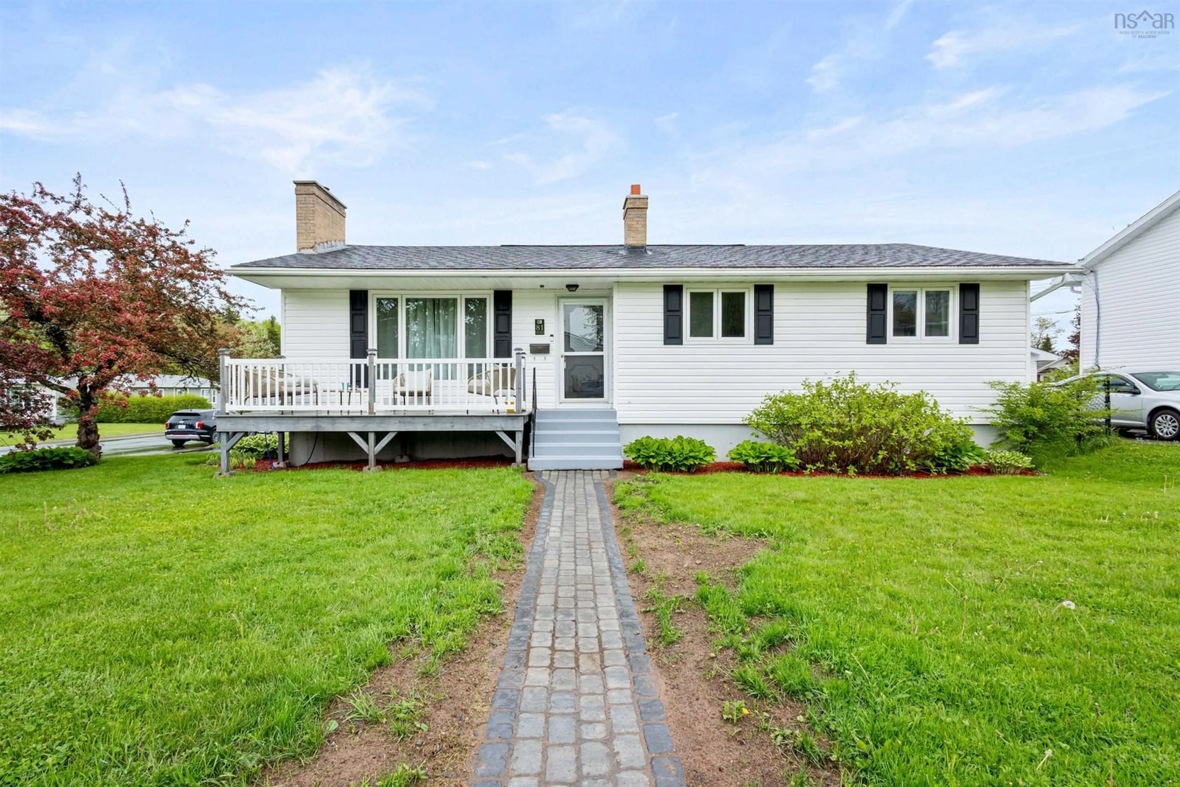 Home with vinyl exterior material, street for 81 Sapphire Cres, Lower Sackville Nova Scotia B4C 2T8