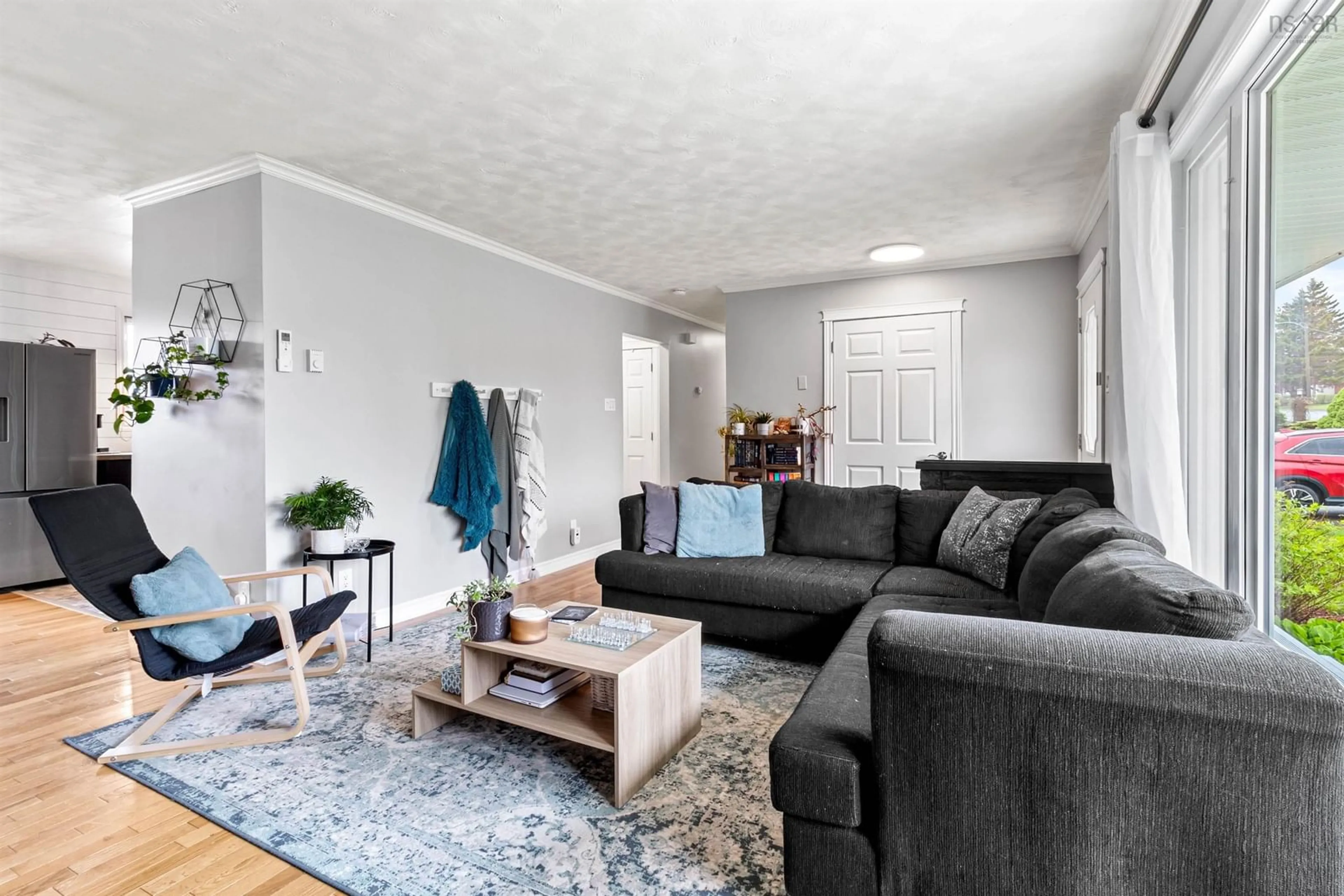 Living room with furniture, unknown for 81 Sapphire Cres, Lower Sackville Nova Scotia B4C 2T8
