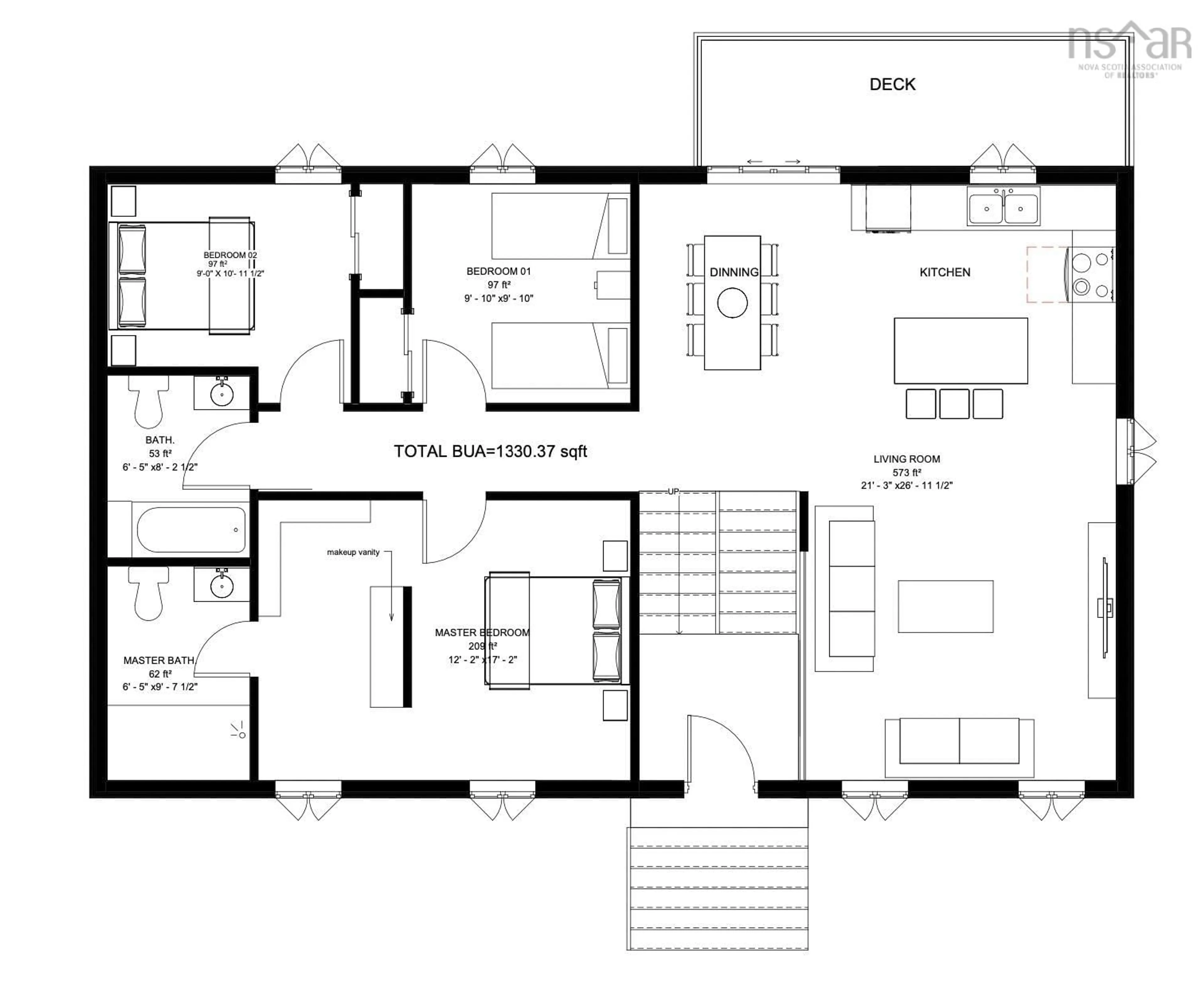 Floor plan for 155 Rocky Ridge Rd, Truro Heights Nova Scotia B6L 1S6