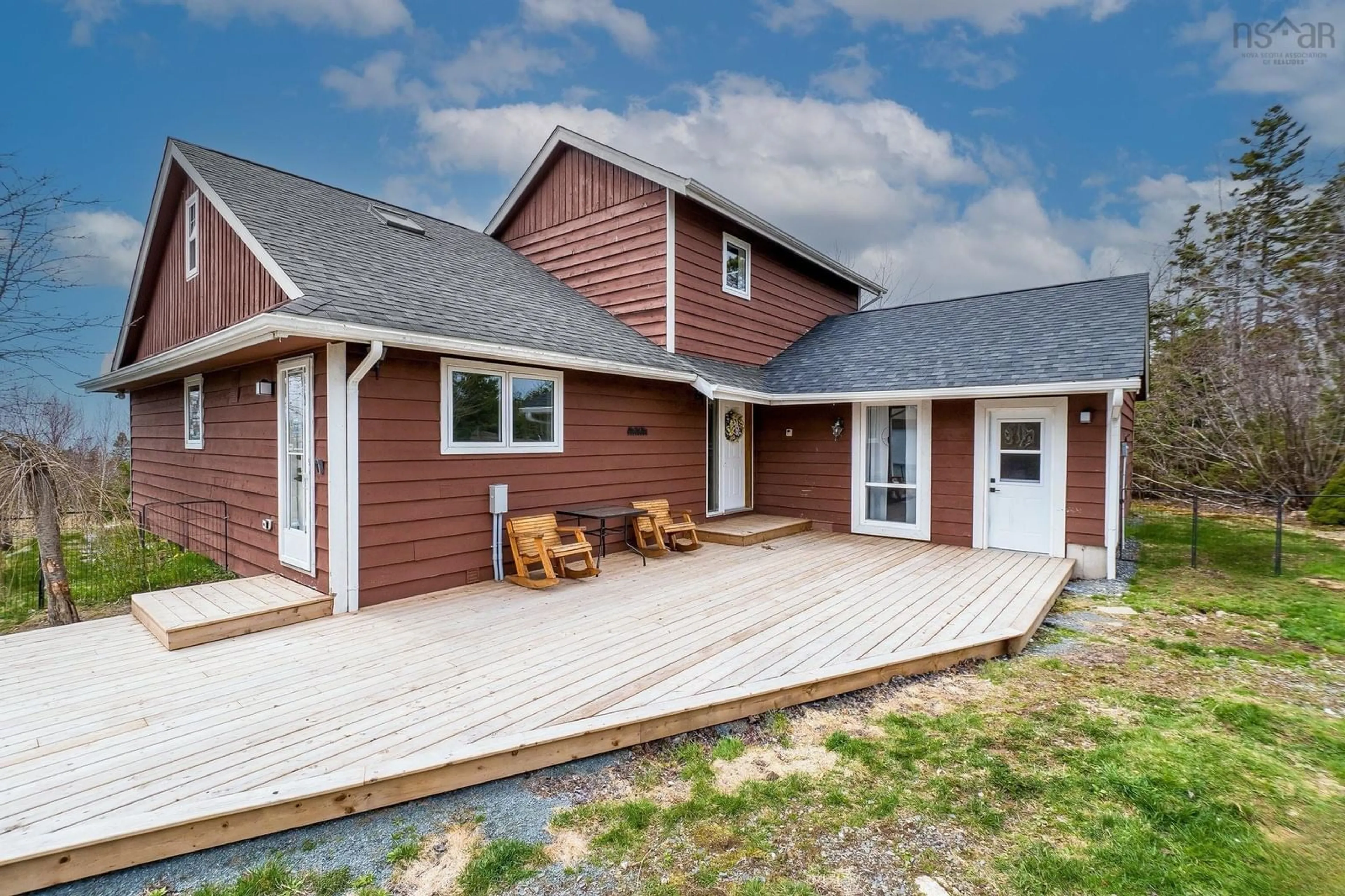 Home with vinyl exterior material, street for 46 Adams Dr, Hackett's Cove Nova Scotia B3Z 3L8