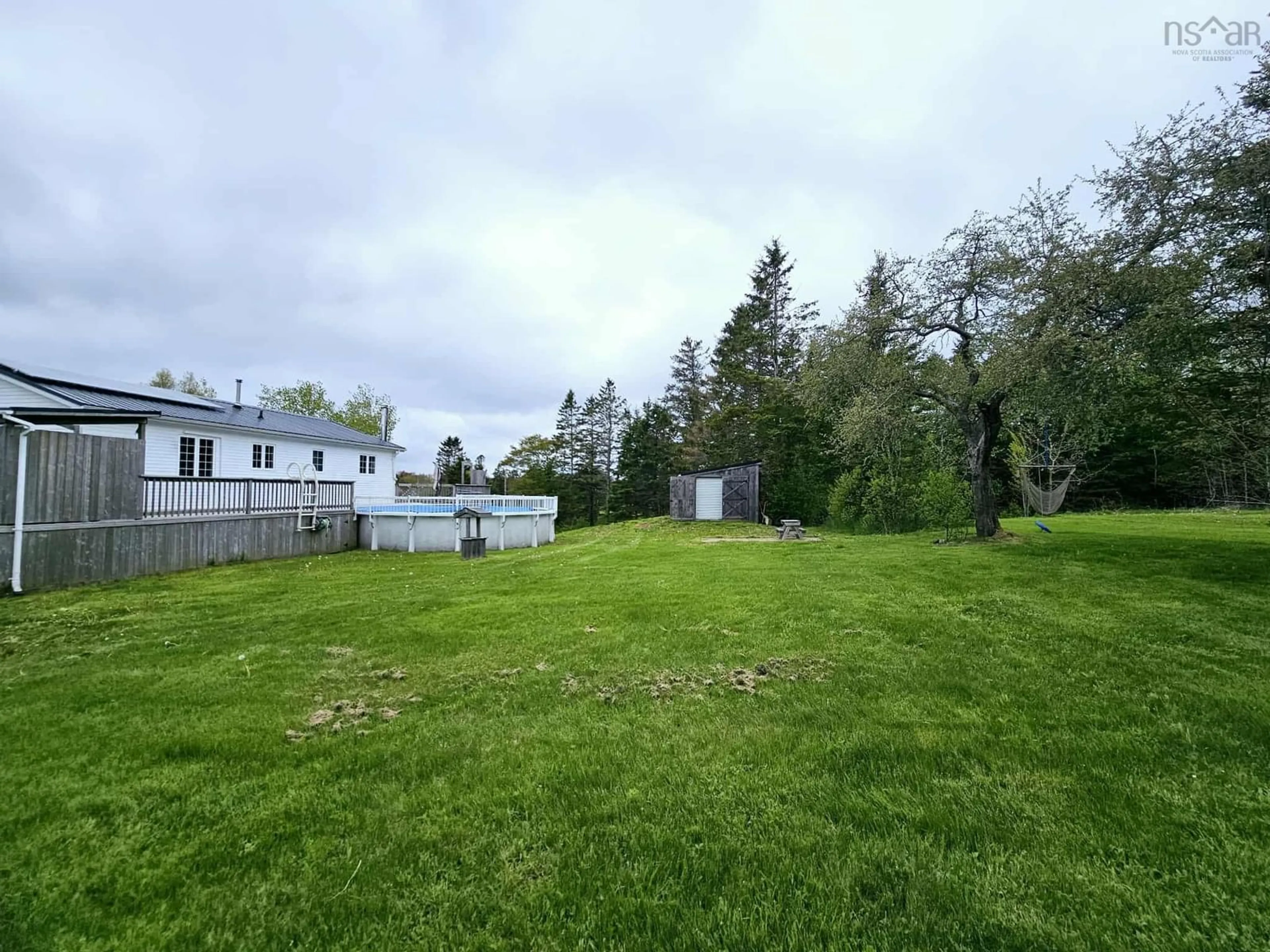 A pic from outside/outdoor area/front of a property/back of a property/a pic from drone, unknown for 22 Apple Dr, Onslow Mountain Nova Scotia B6L 6A5