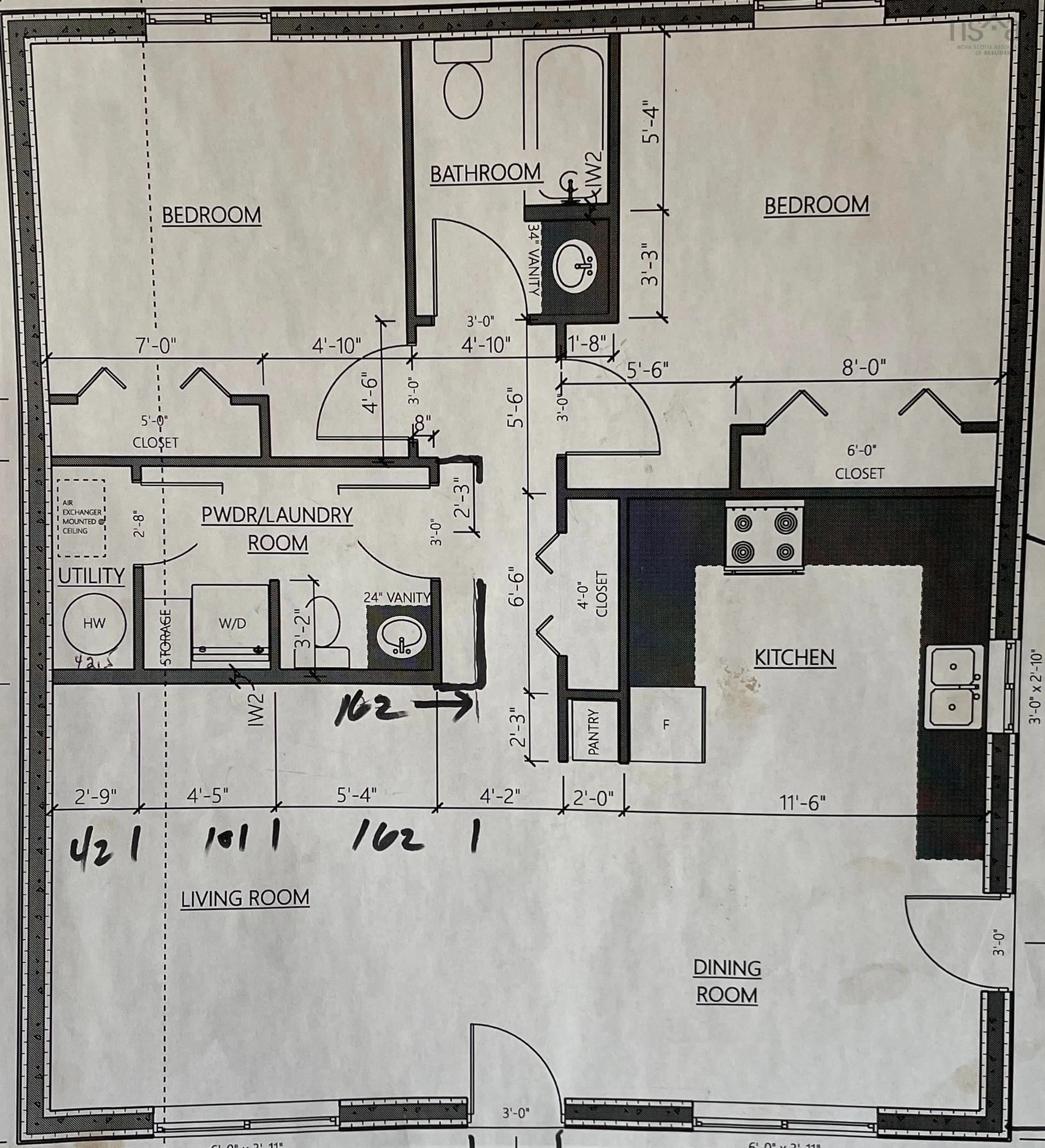 Floor plan for 1385 Willow Church Rd, Balfron Nova Scotia B0K 1V0