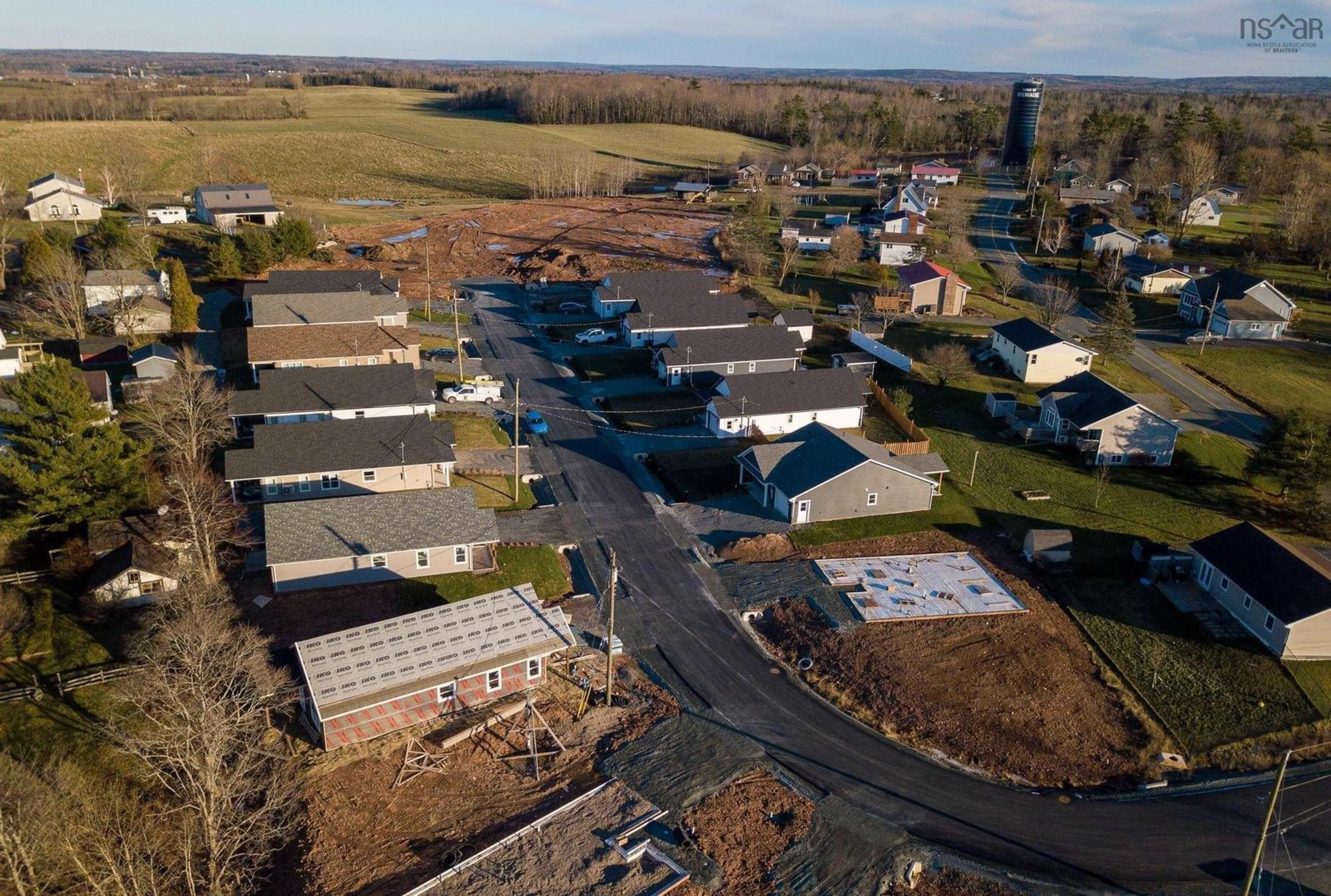 A pic from outside/outdoor area/front of a property/back of a property/a pic from drone, street for 44 Rubys Way #Lot 26, Stewiacke Nova Scotia B0N 2J0