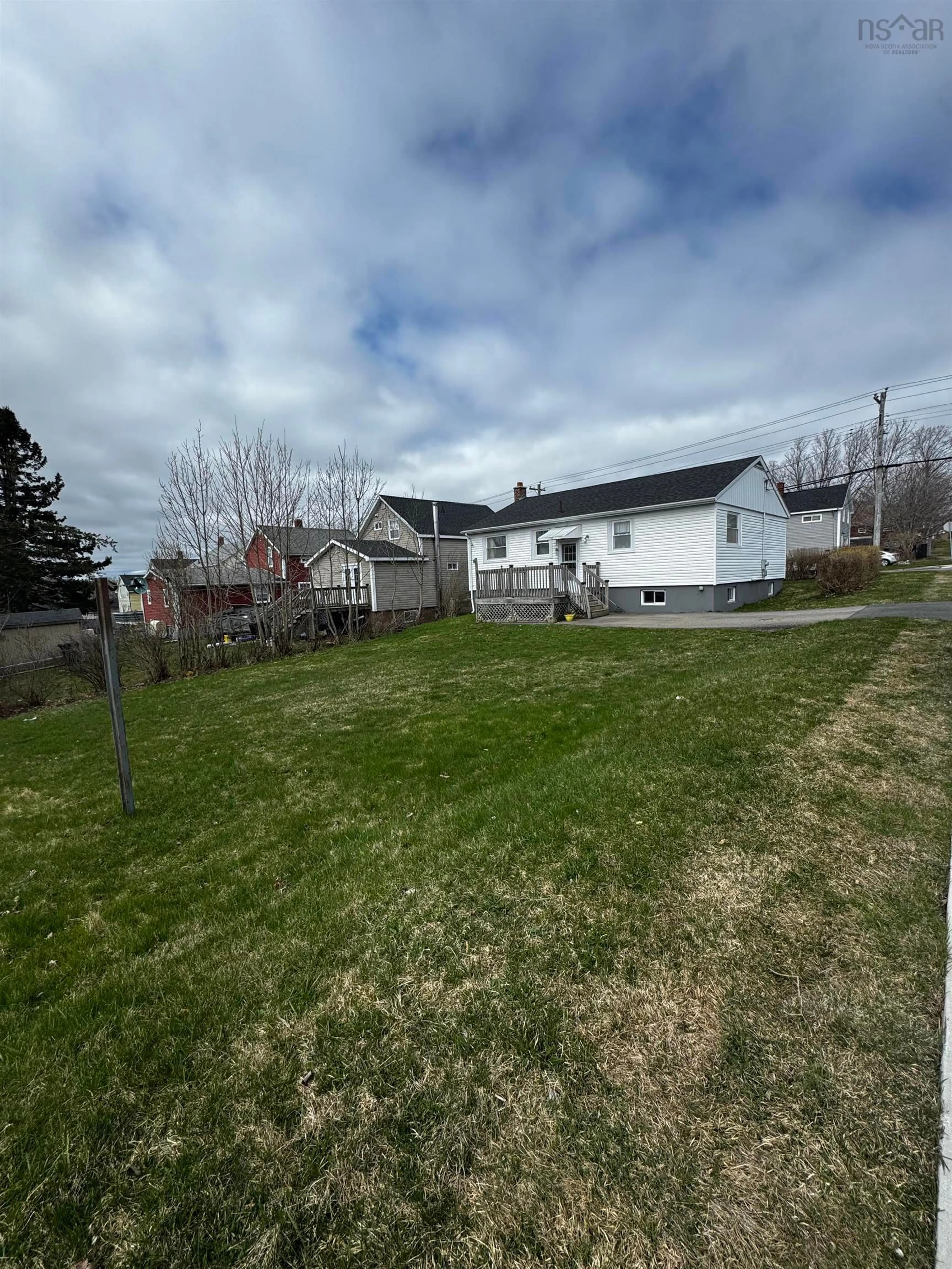 A pic from outside/outdoor area/front of a property/back of a property/a pic from drone, street for 186 Cabot St, Sydney Nova Scotia B1P 4E3