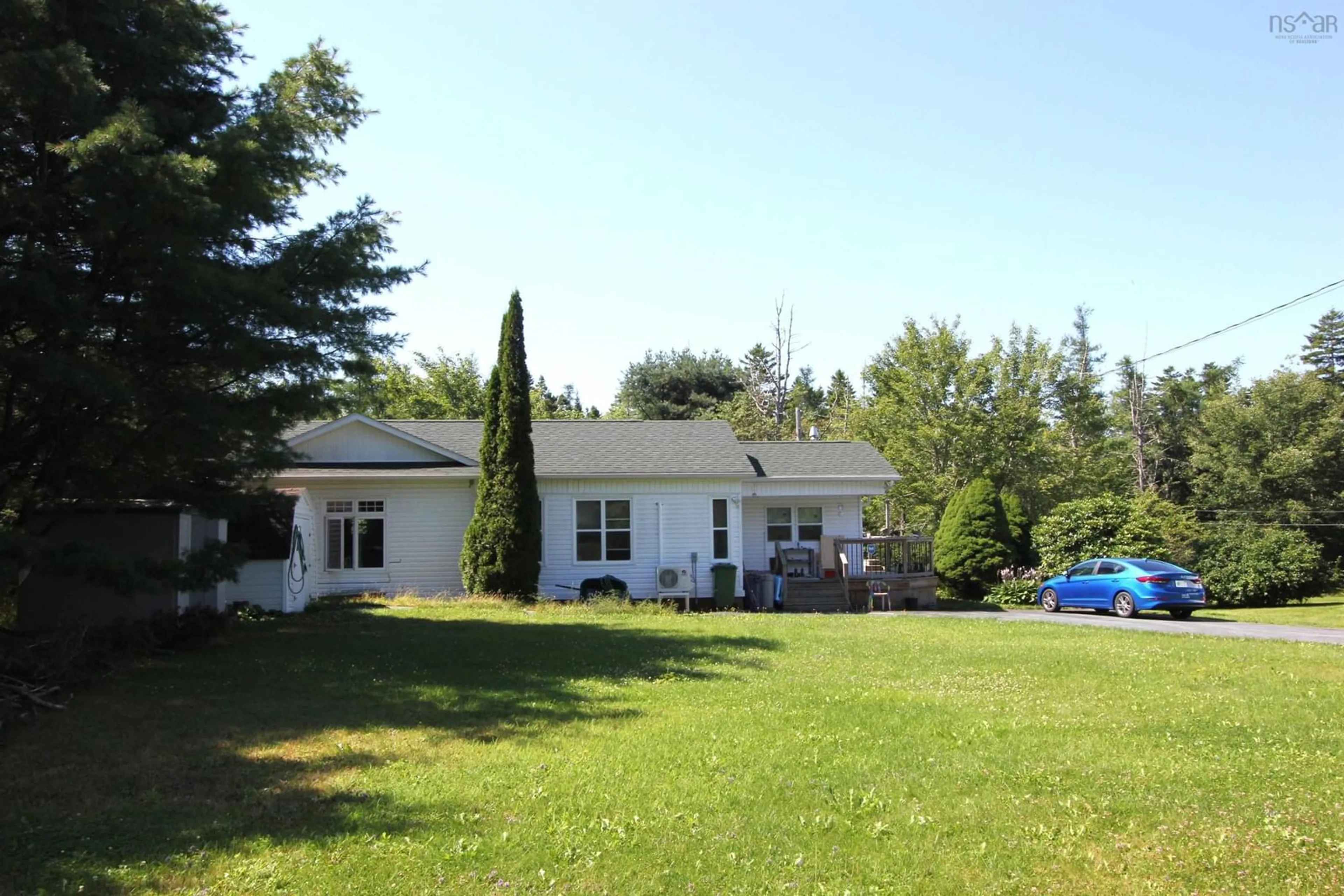 A pic from outside/outdoor area/front of a property/back of a property/a pic from drone, building for 155 Bambrick Rd, Middle Sackville Nova Scotia B4E 0J4