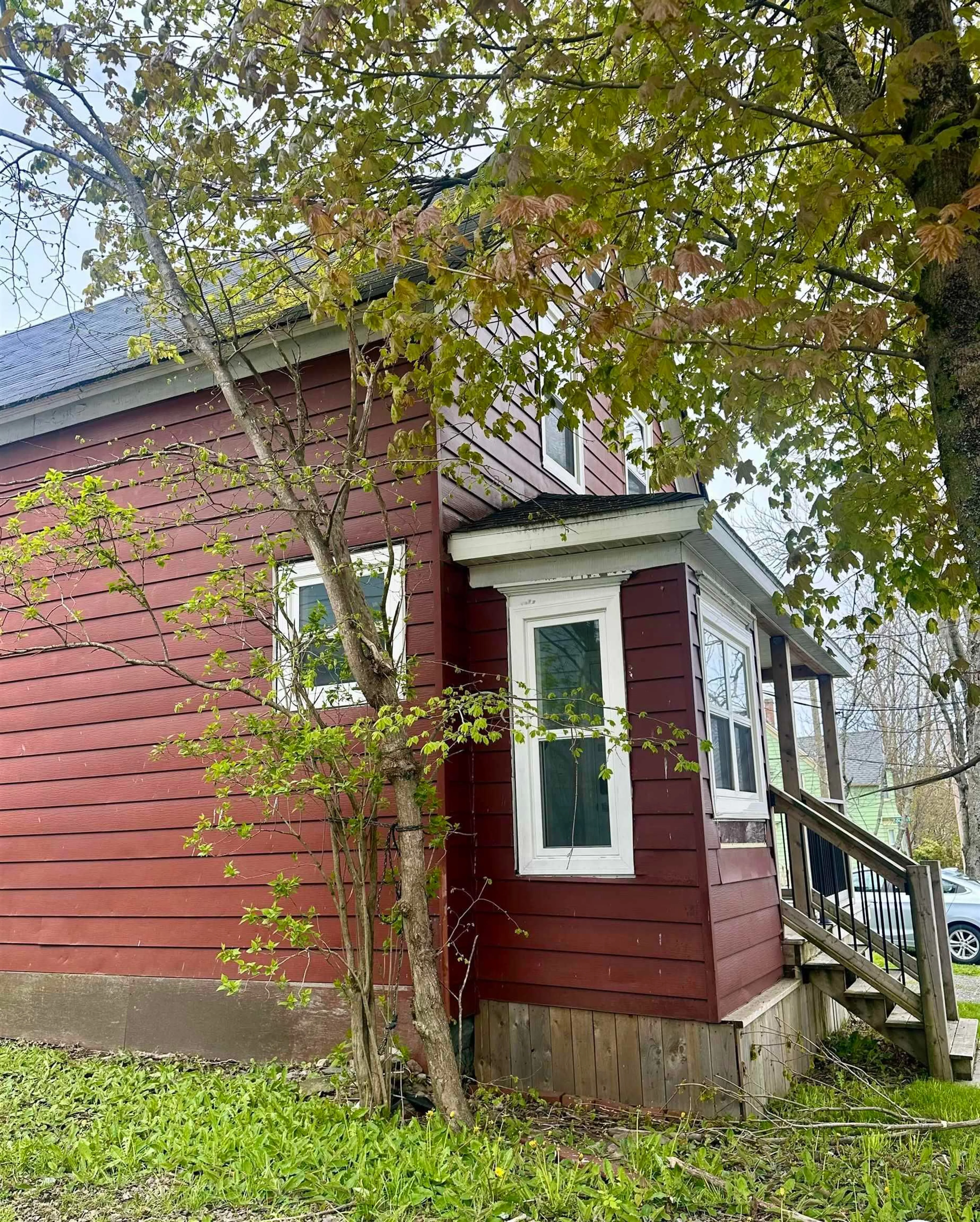 Home with vinyl exterior material, street for 177 Dorchester St, Sydney Nova Scotia B1P 5Z5