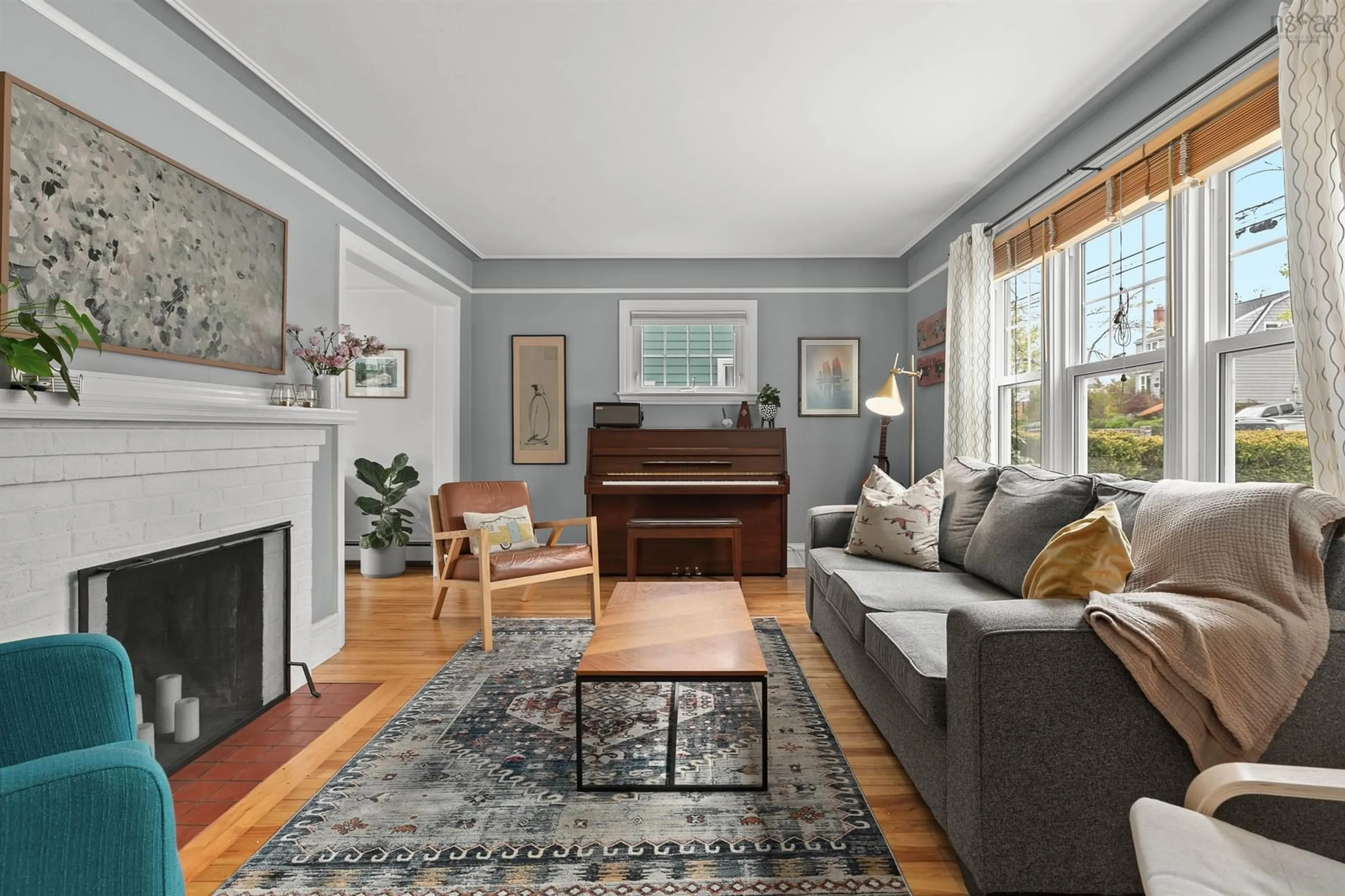Living room with furniture, unknown for 19 Slayter St, Dartmouth Nova Scotia B3A 1Z8