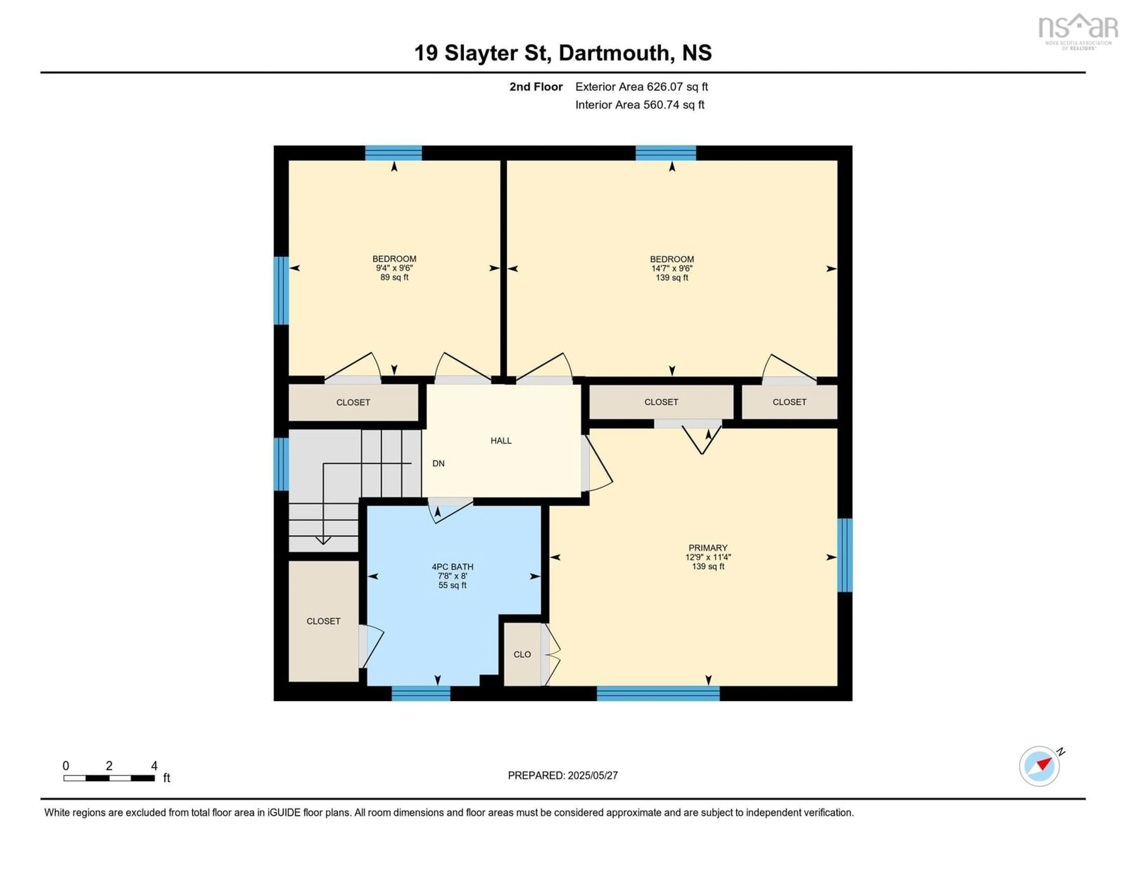 Floor plan for 19 Slayter St, Dartmouth Nova Scotia B3A 1Z8