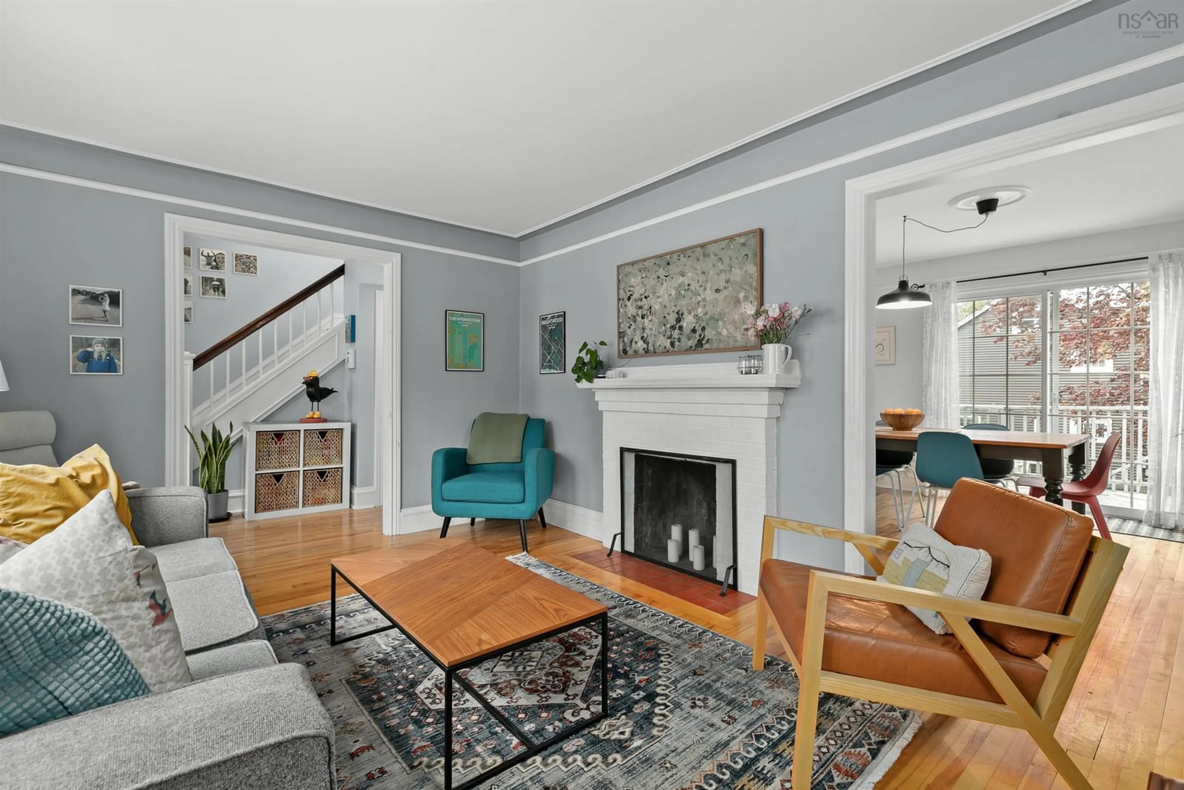 Living room with furniture, unknown for 19 Slayter St, Dartmouth Nova Scotia B3A 1Z8